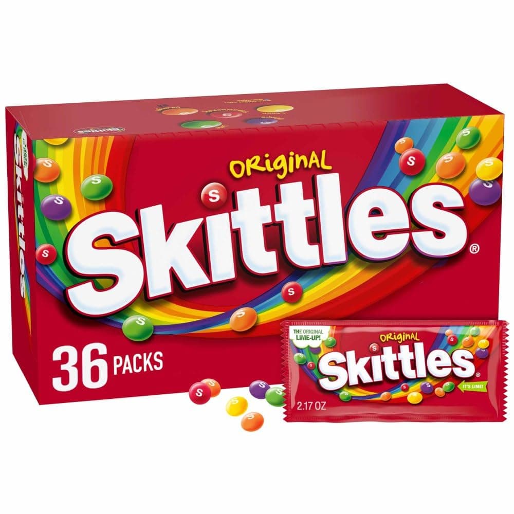 Skittles Original (2.1 oz (61 g) x 36 Pieces, Parallel Import Product