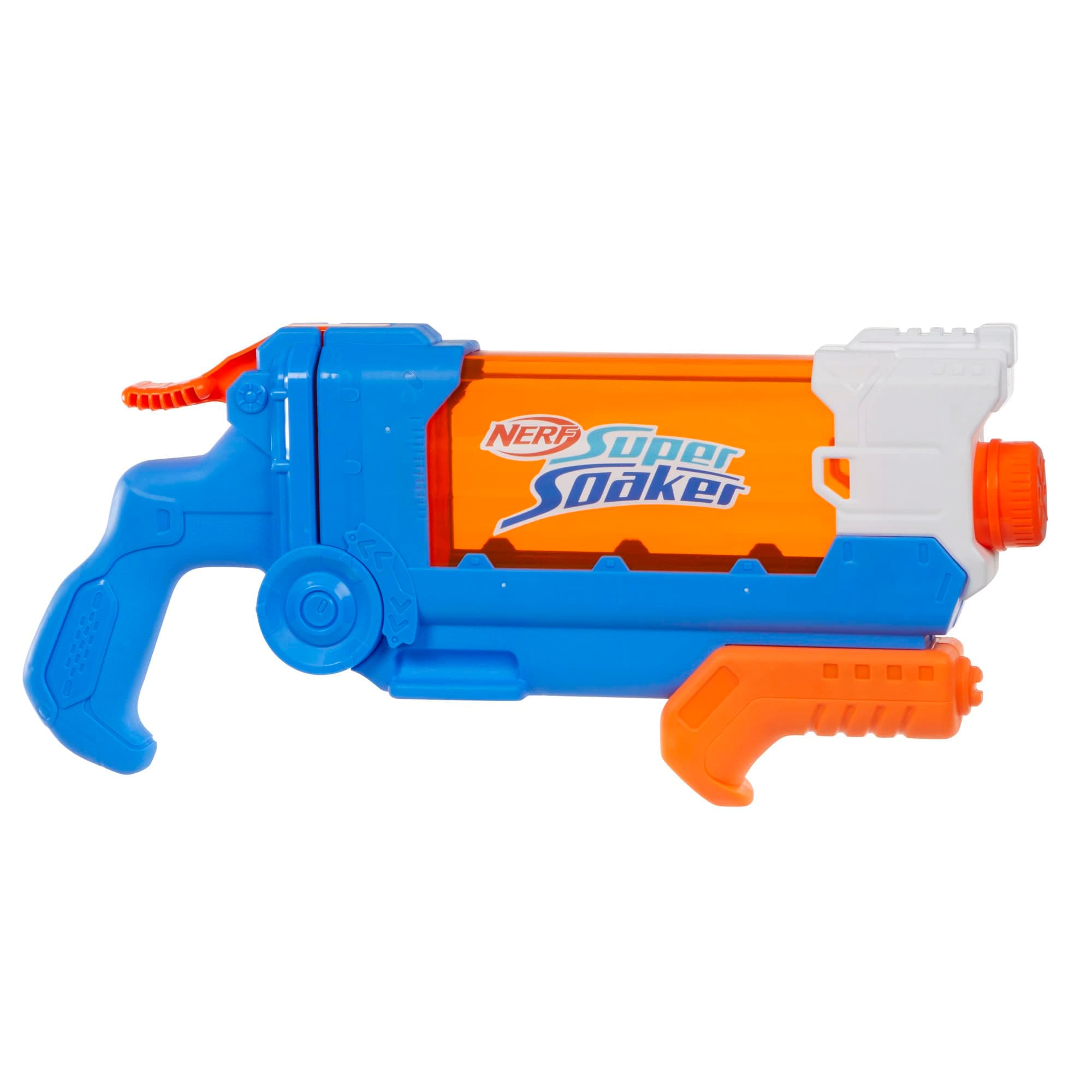 Super Soaker Flip Fill Water Blaster, 4 Spray Styles, Fast Fill, 30 Fluid Ounce Tank, Water Toys for 6 Year Old Boys & Girls & Up