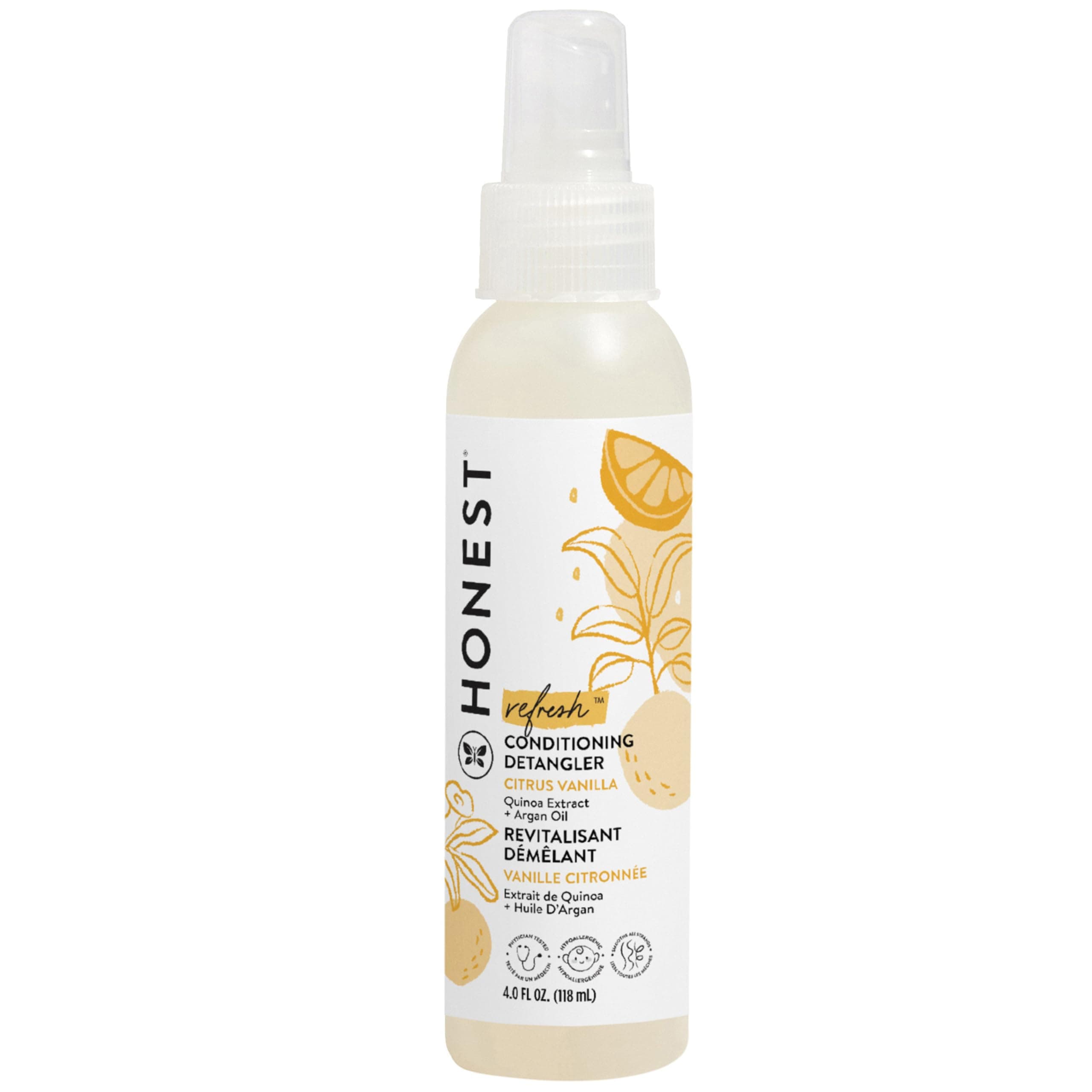 Conditioning Detangler, Sweet Orange Vanilla, 4 Ounce
