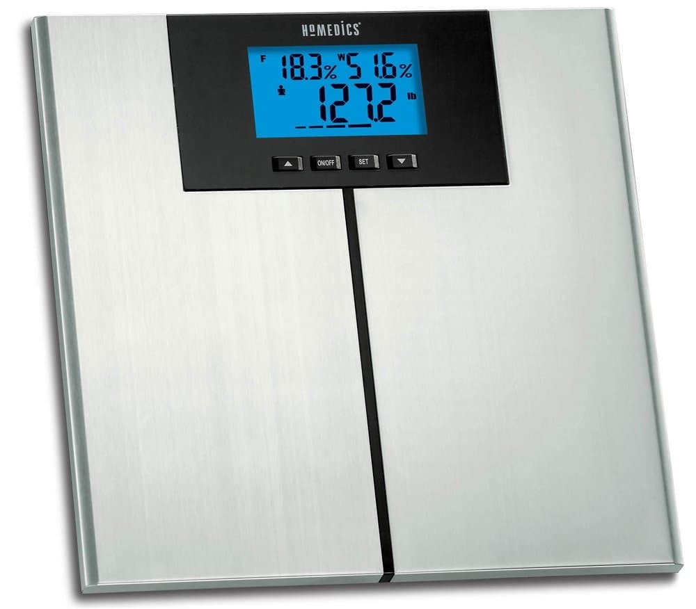 Homedics SC-540 LCD 400 lb/180 kg Capacity Bath Scale with Body Composition Scanner