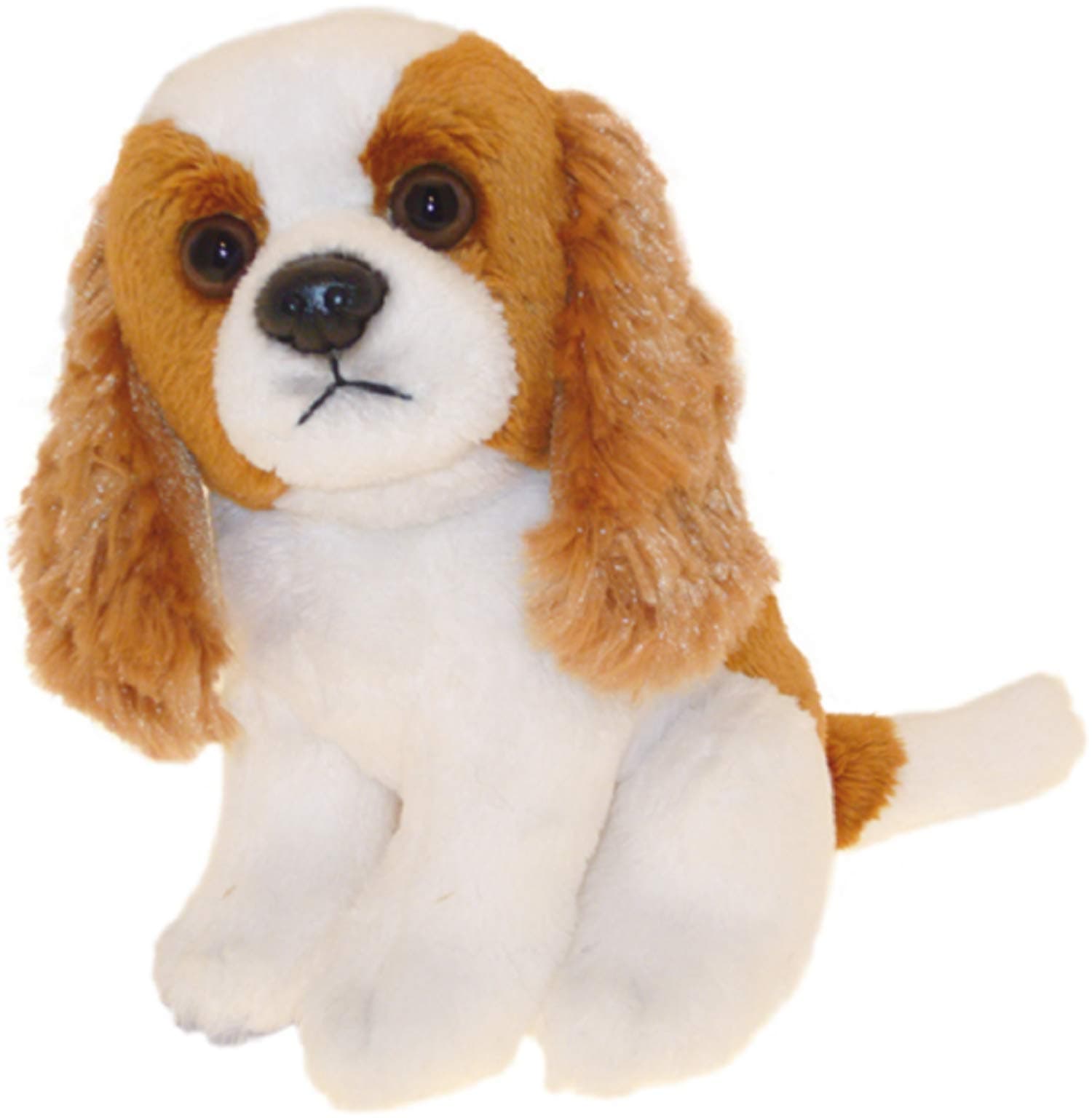 Blenheim Cavalier King Charles Spaniel dog Cuddly mini pet soft plush stuffed animal toy