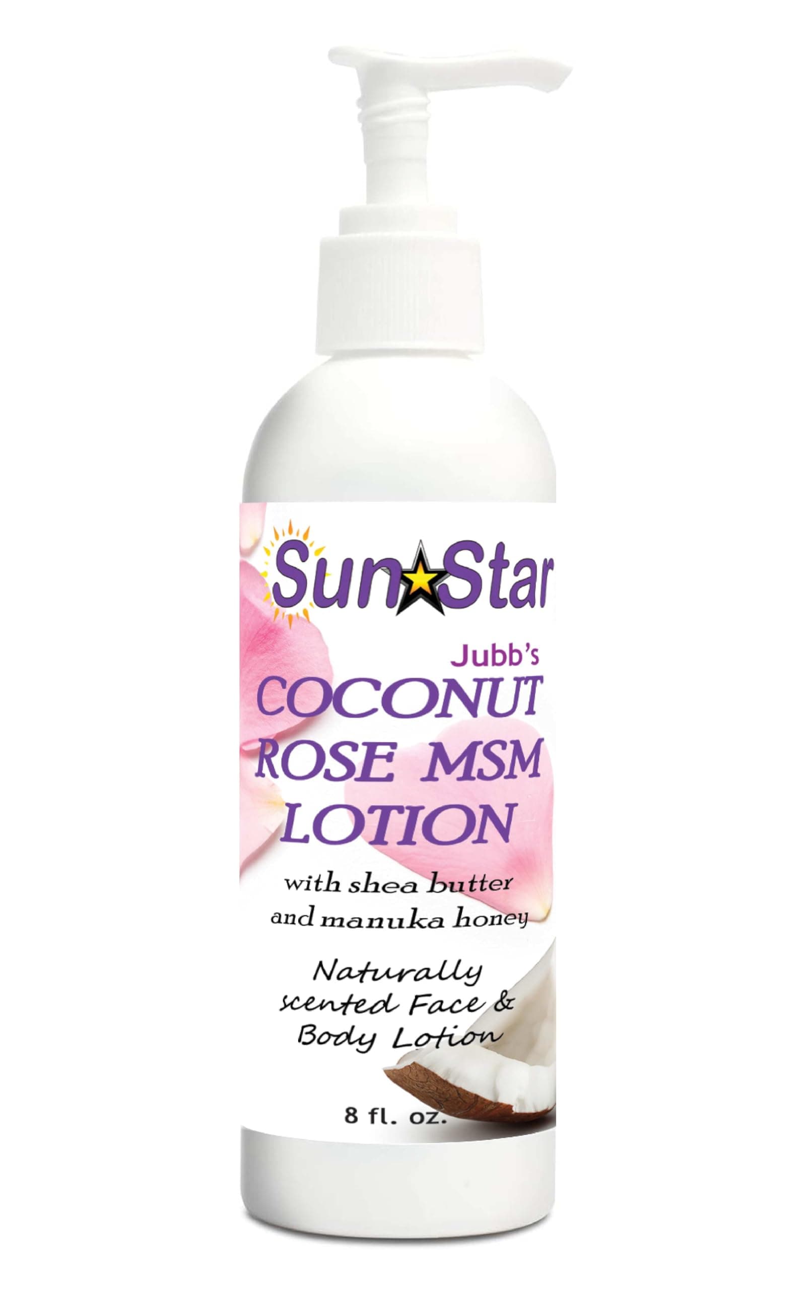 Naturally Scented, Coconut Rose MSM Lotion - 8 fl oz