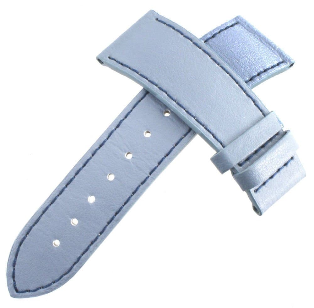 Authentic Tissot Light Blue Genuine Leather Watch Band Strap 20mm x 18mm