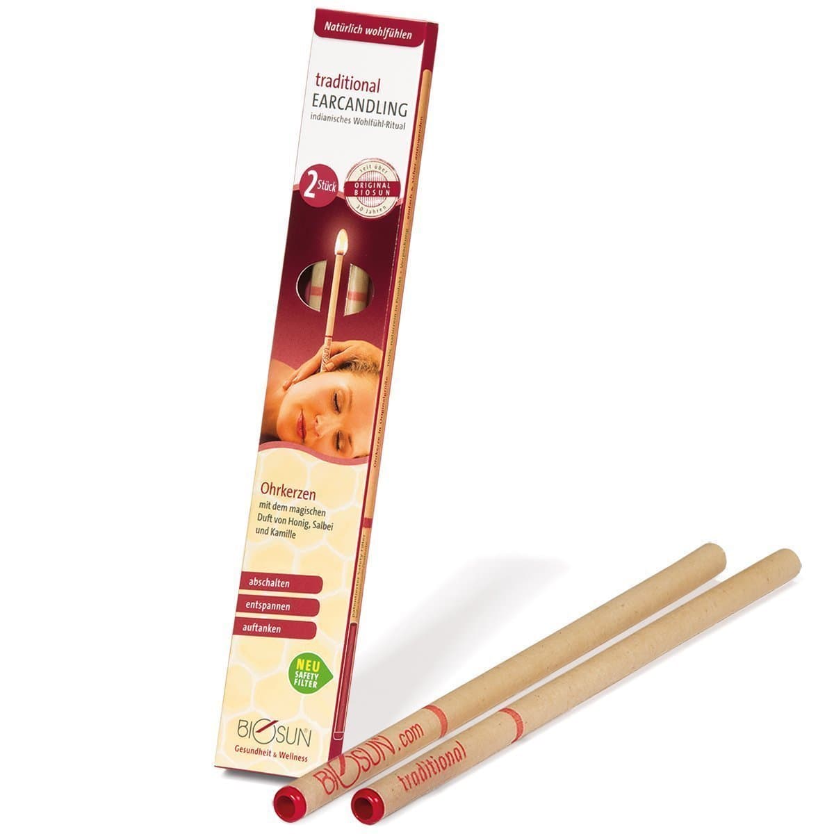BiosunHopi Ear Candles 1 Pair Pack