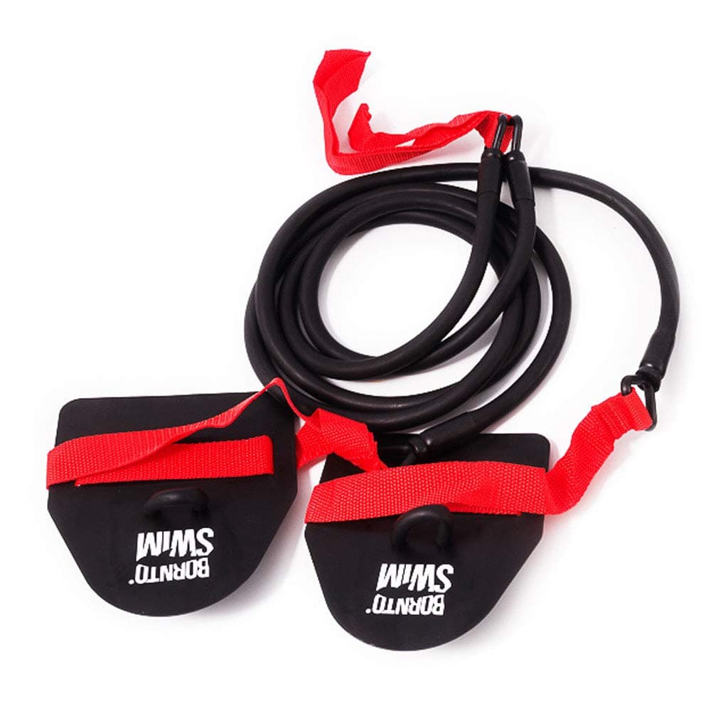 BornToSwim Resistance bands with paddles (for swimmers and triathletes)