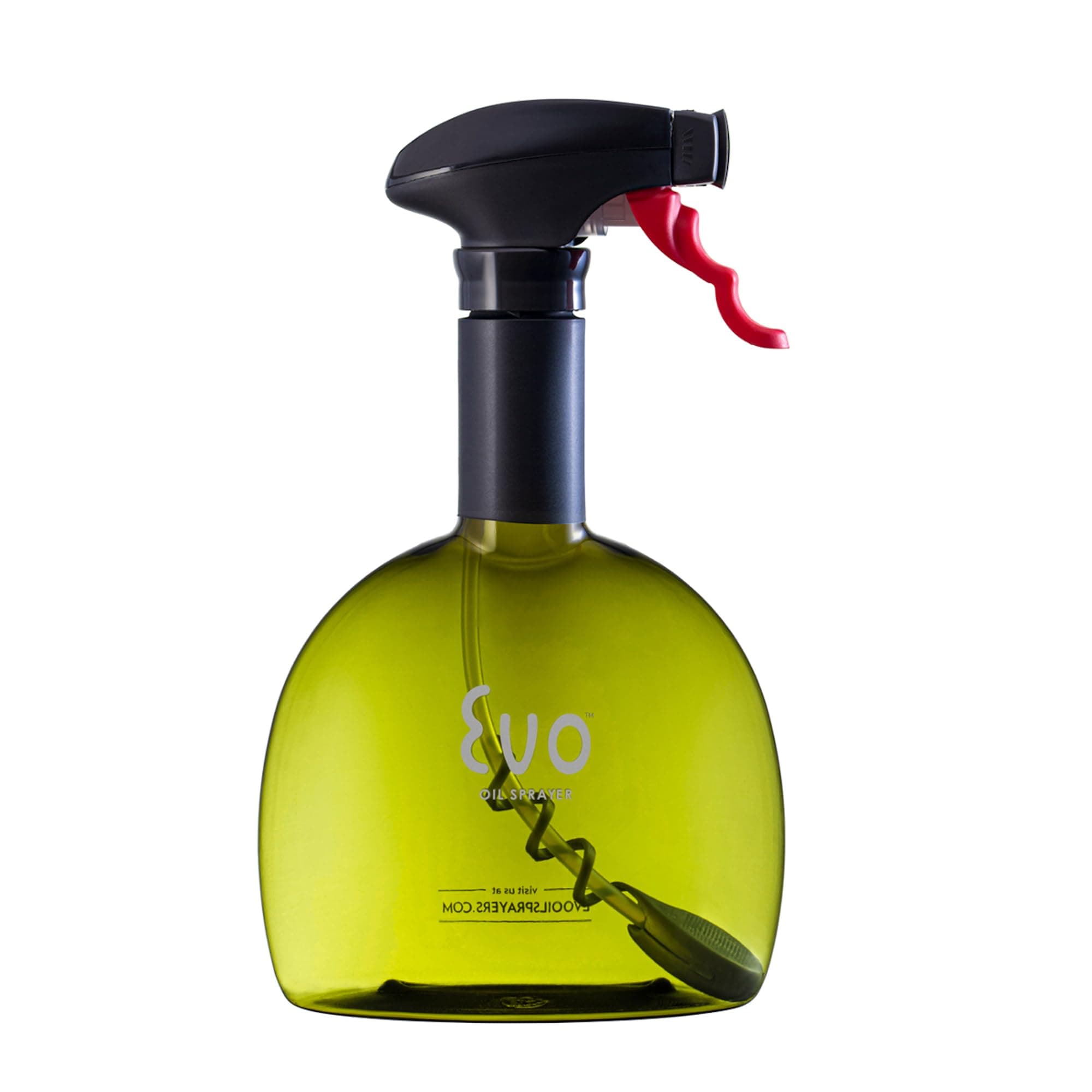 Evo Oil Sprayer Original, Non-Aerosol for Olive, Cooking Oils, and Vinegars, Green, 24-Ounce Capacity
