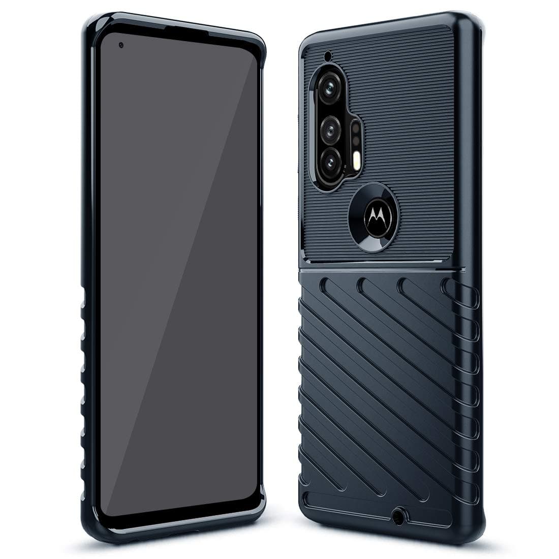 Sucnakp for Moto Edge Plus Case Moto Edge+ Case Shock Absorption Anti Scratch Heavy Duty Durable Drop Protection Cell Phone Cover for Motorola Moto Edge+（LT Blue）