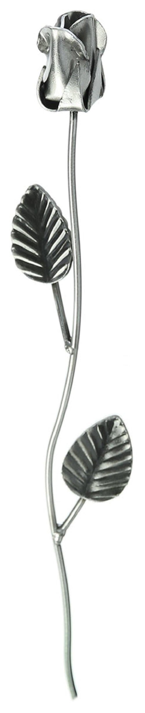 6th or 11th Anniversary Everlasting Steel Rose, Handcrafted by Art Of Metal