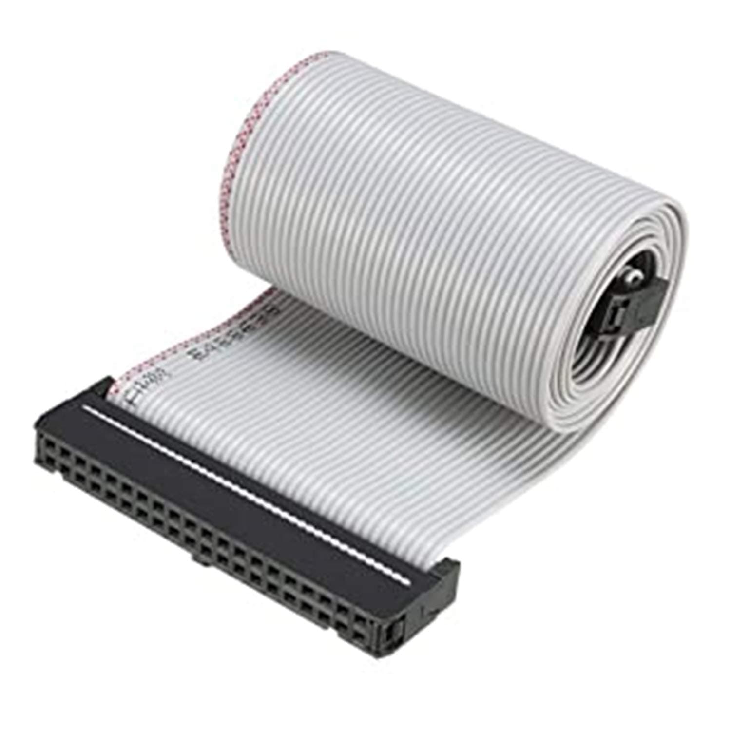 e4u 40 Pin FRC Cable With Female To Female 2.54mm Pitch Connector 96" Long - 1 Piece