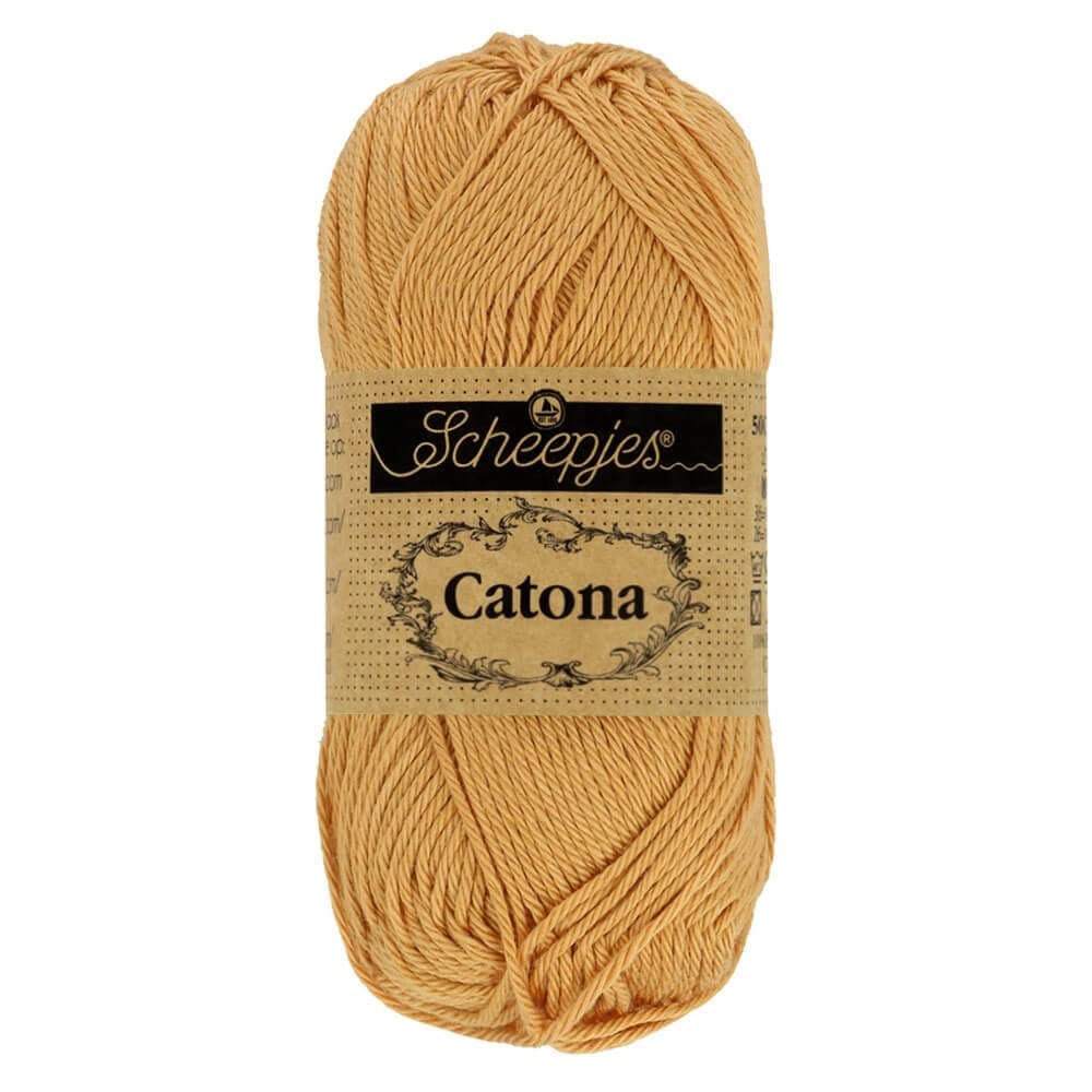 Catona Cotton Yarn 50 g (1.76 oz) Ball - 179 Topaz Beige