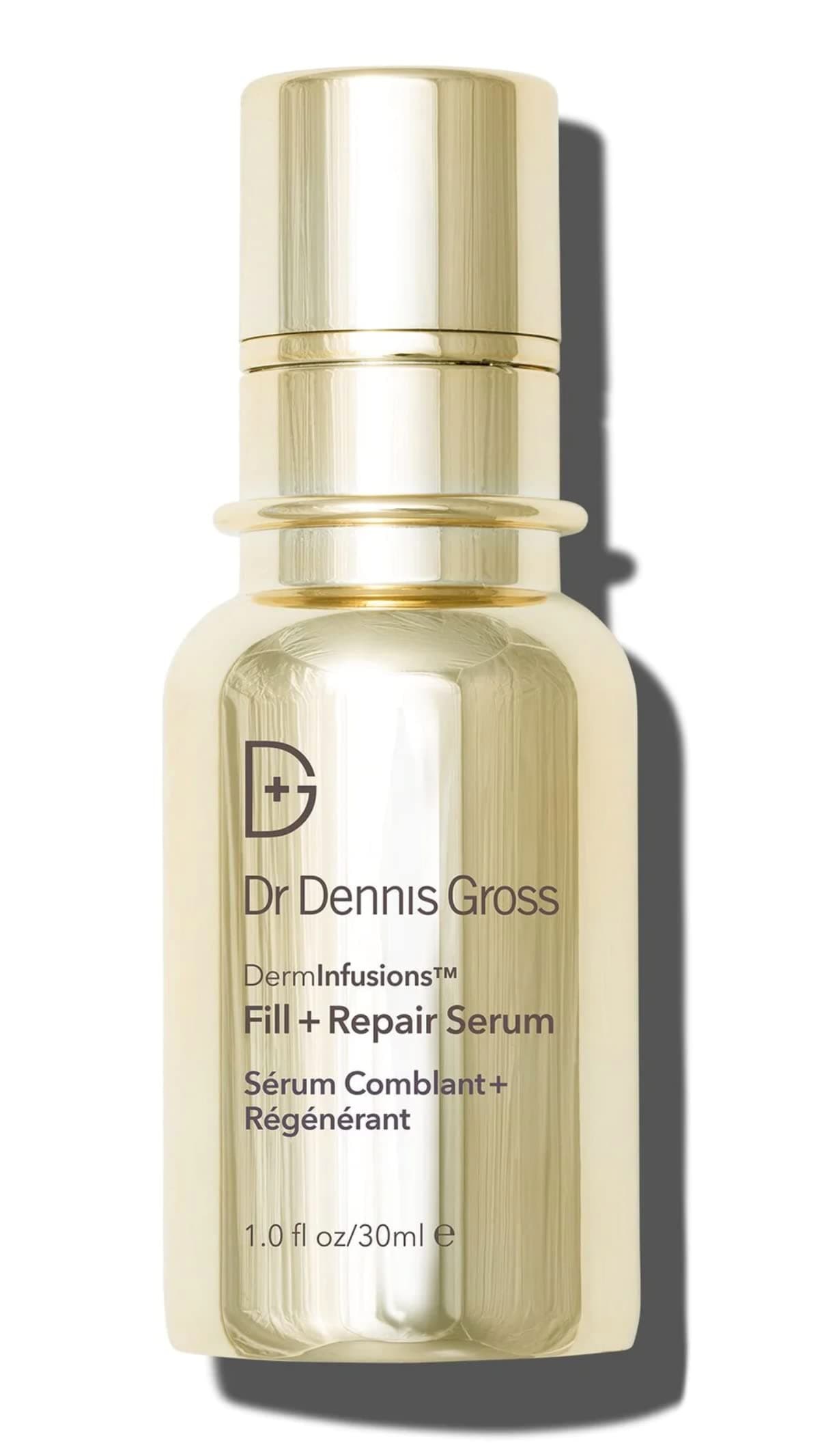 - Dr Dennis Gross DermInfusions Fill + Repair Serum: Immediately Fills Lines, Plumps & Repairs, 1 oz