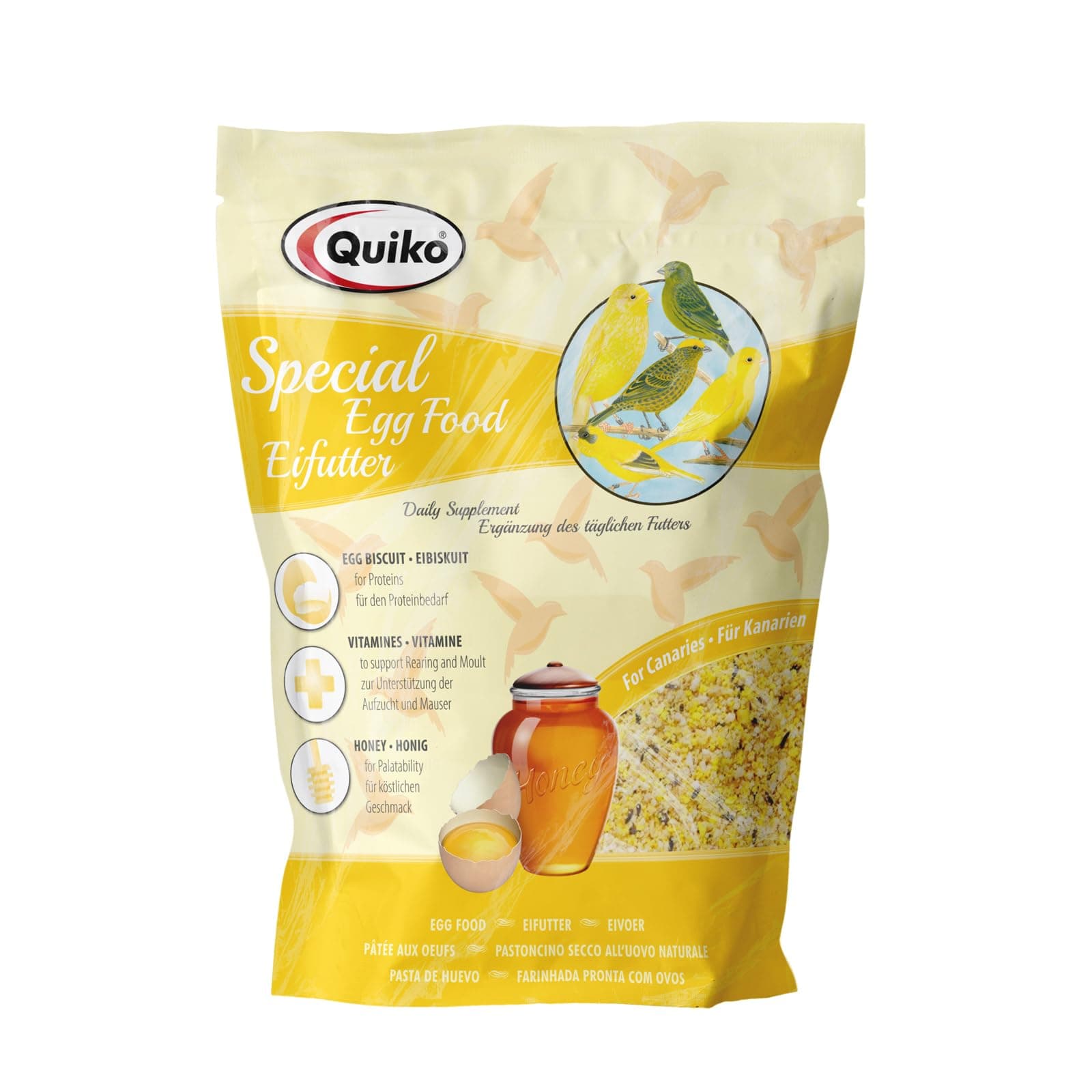 Quiko Special Egg Food 1 kg - Egg Food for Canaries & Positur Canaries