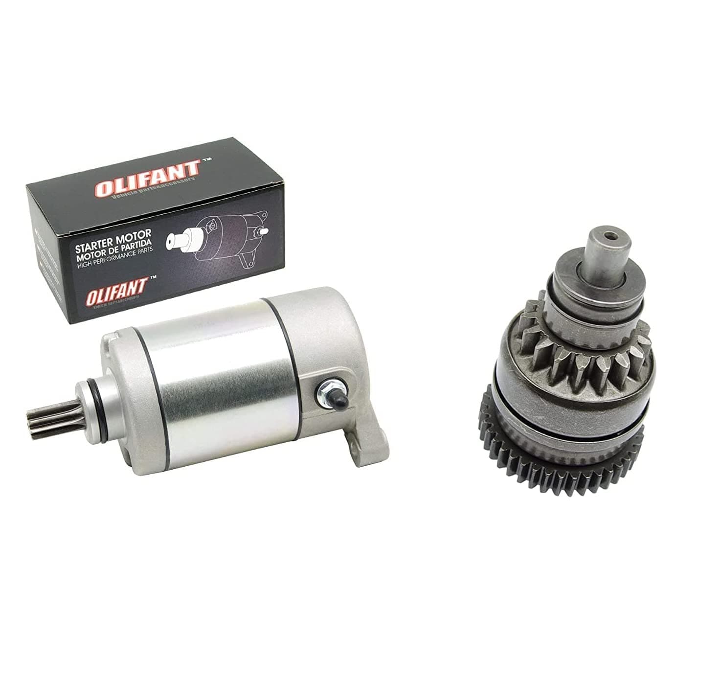 Starter & Drive Bendix for Polaris Sportsman 325 330 335 425 400 450 500 ATV UTV Ranger Magnum Trail Blazer Trail Boss Scrambler Starter