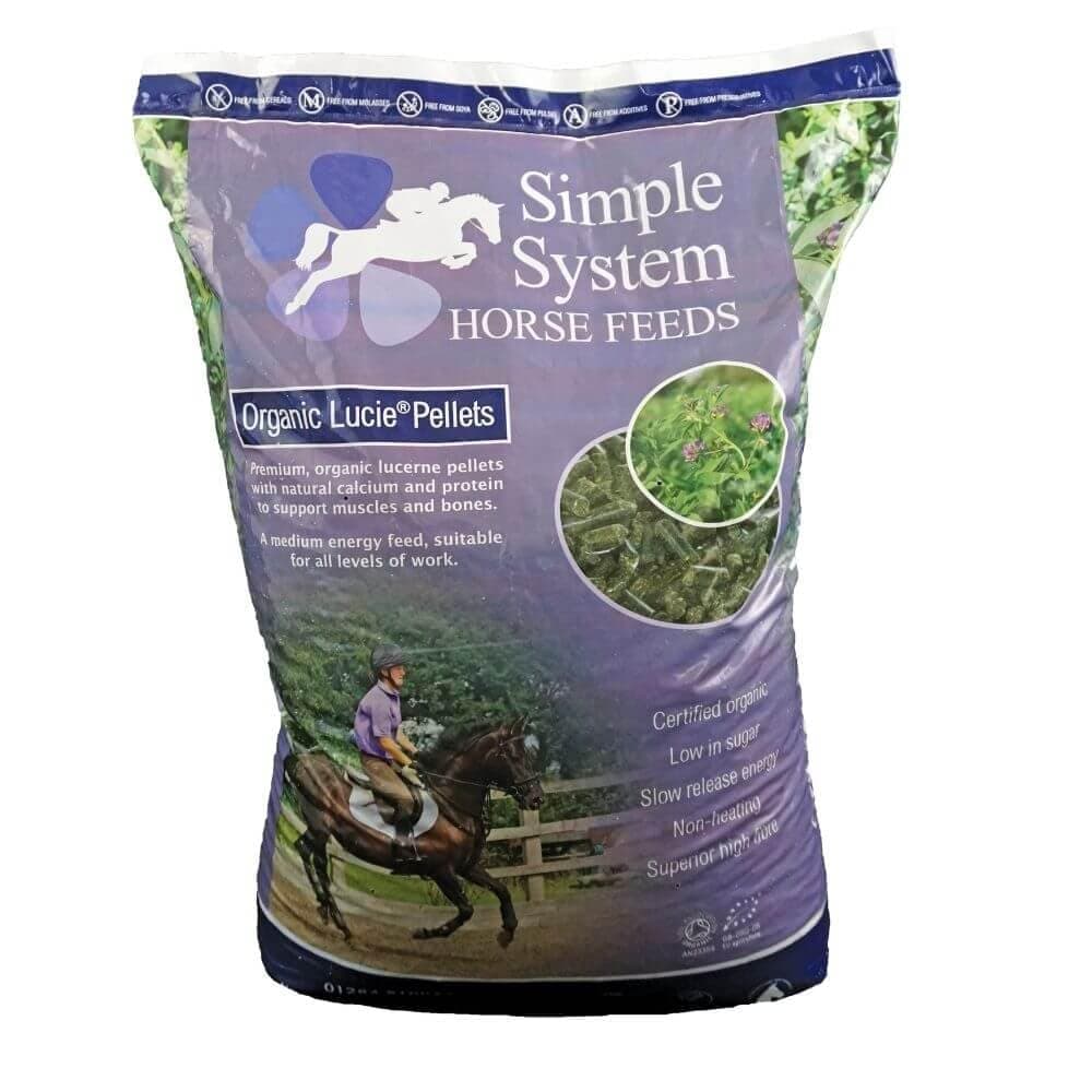 Simple System Lucie Pellets 20kg - Horse FeedSoil AssociationSoil AssociationSoil Association