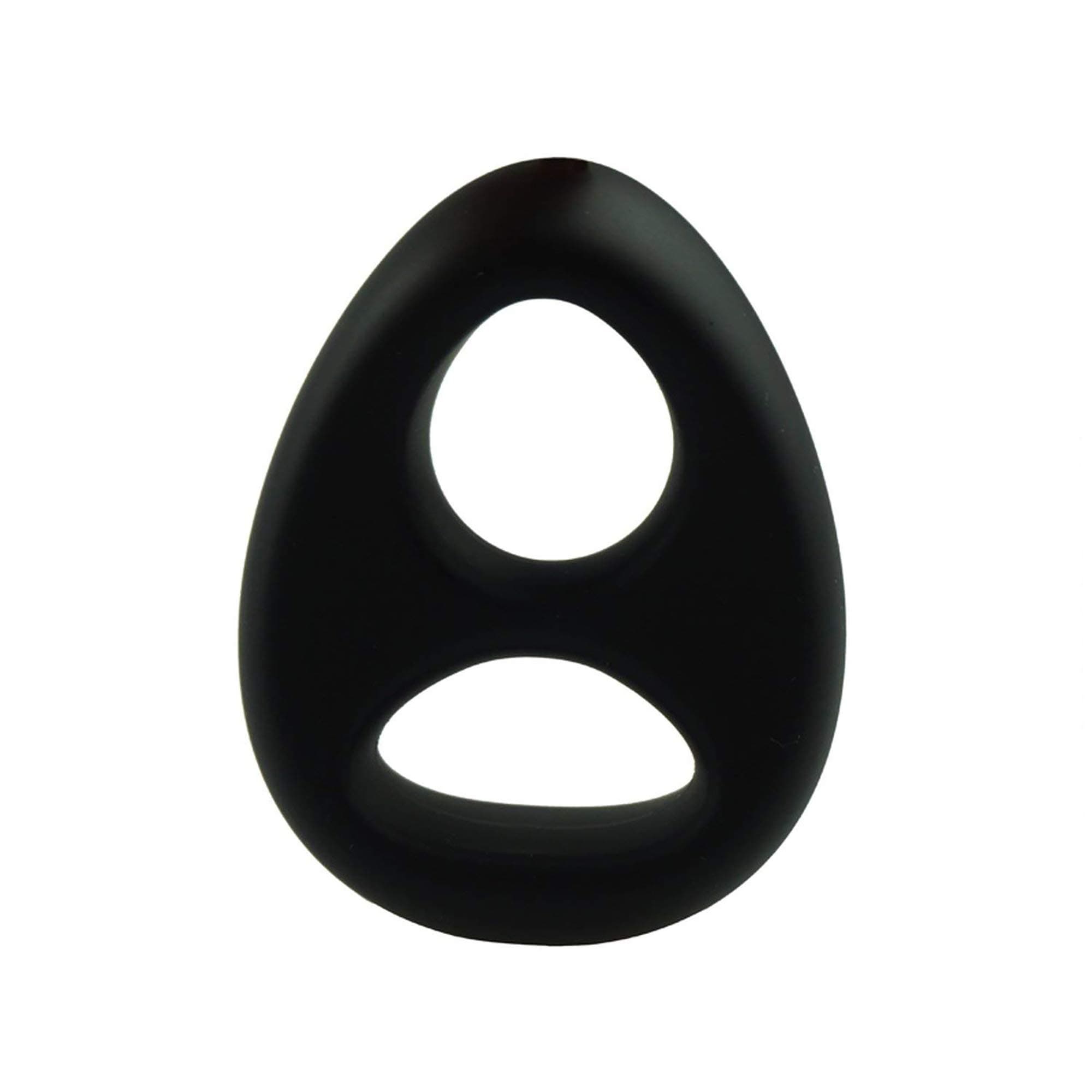 luo sheng Premium Stretchy Silicone Dual Cook Ring Enhancing Longer Harder Stronger Adjustable Pennis Ring for Men