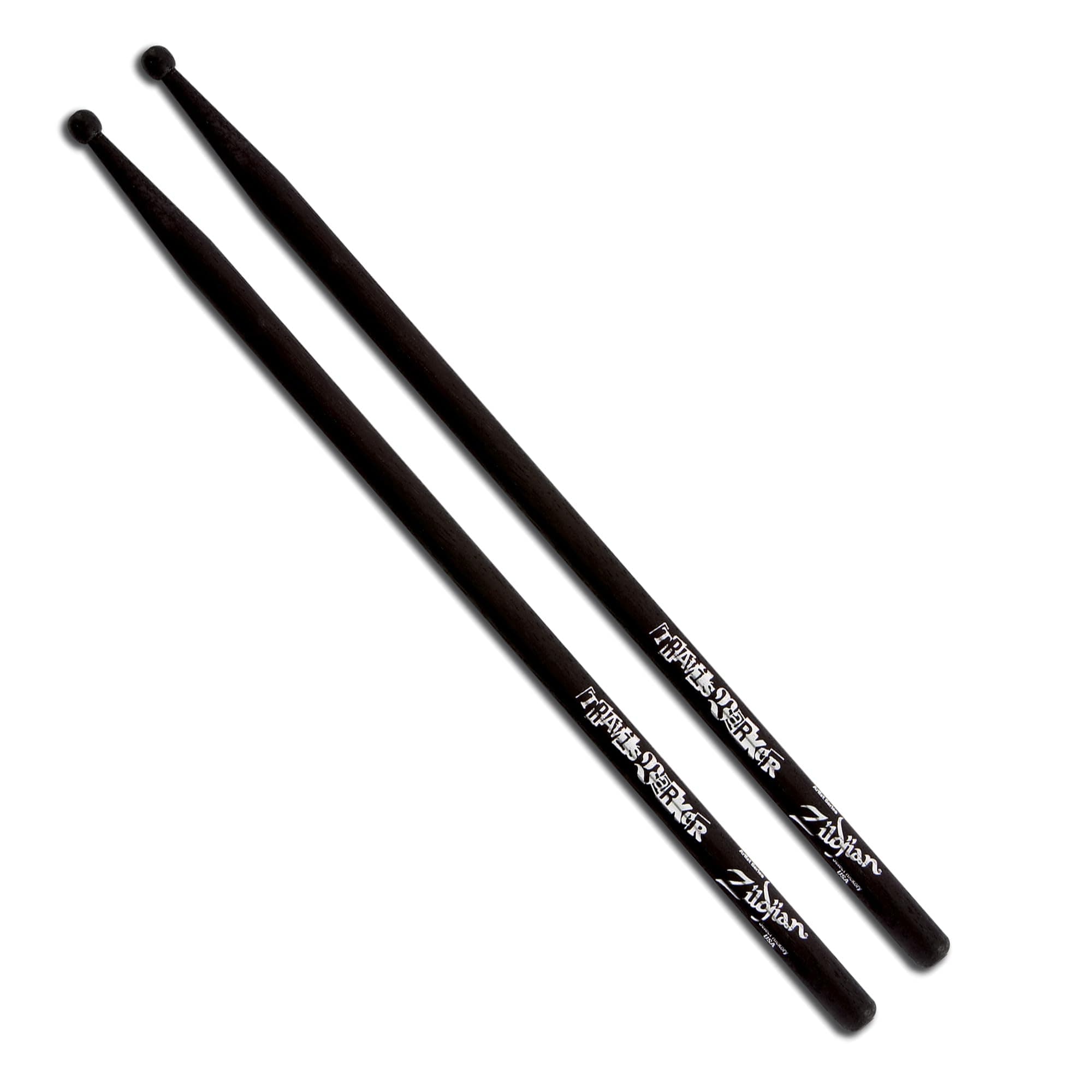 Zildjian ZASTBLK Travis Barker Signature Drumsticks Black - Pack of 2