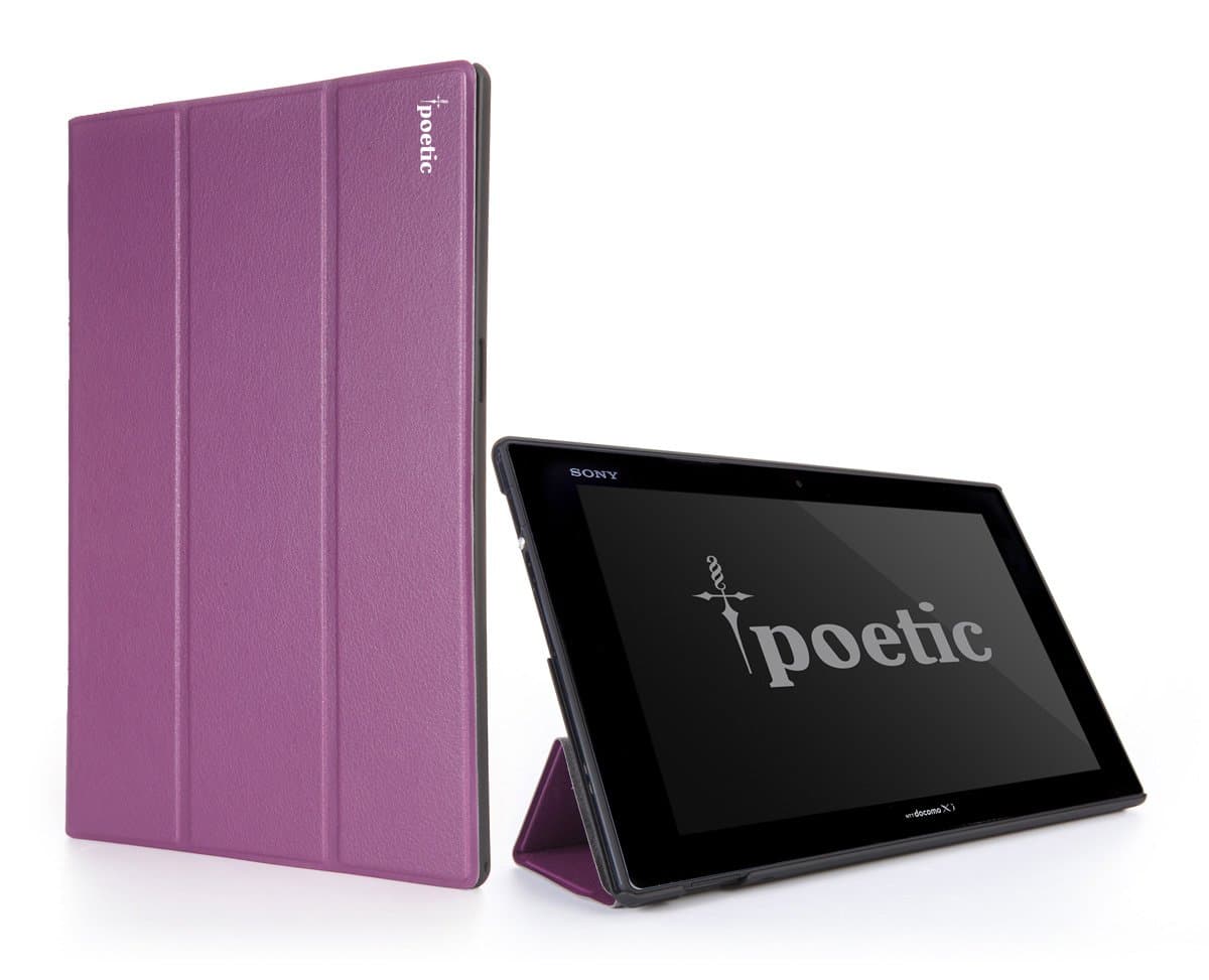 Poetic Slimline Case for 10.1-inch Sony Xperia Z 10.1 inch Tablet - Purple