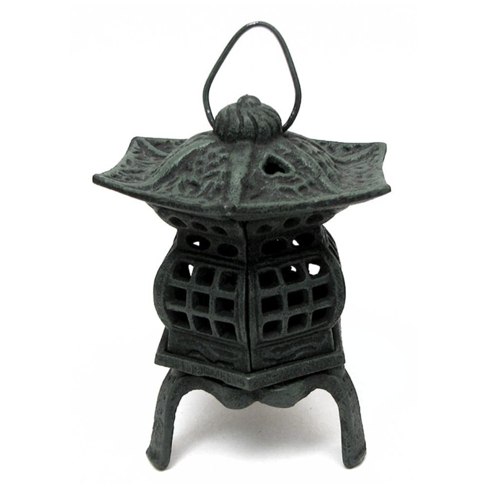 IWGAC 0170S-14019 Cast Iron Footed Pagoda Lantern