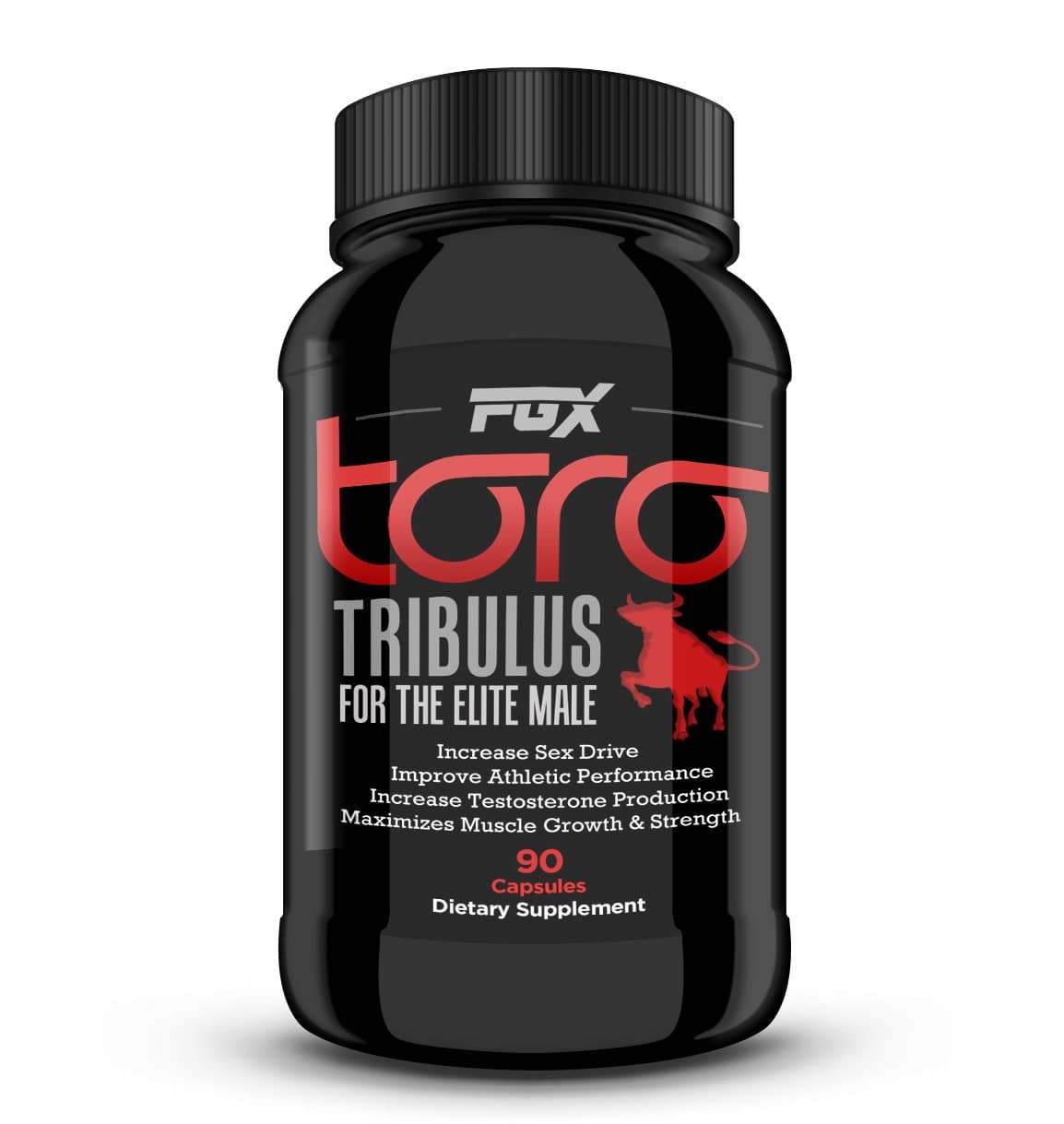 Toro by FGX Nutrition, 1000 Mg of Tribulus 90 ct - Increase Testosterone Production, Libido Boosters - (Herbal Remedy)