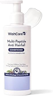 WishCare Multi Peptide Anti Hairfall Conditioner - Rice Water, Rosemary, Capilia Longa, Hyaluronic Acid & Caffeine 200ml