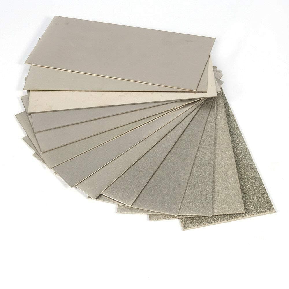 3000 Grit Diamond Sharpening Stones, Rectangle Diamond Thin Grinding Polishing - Whetstones Tool