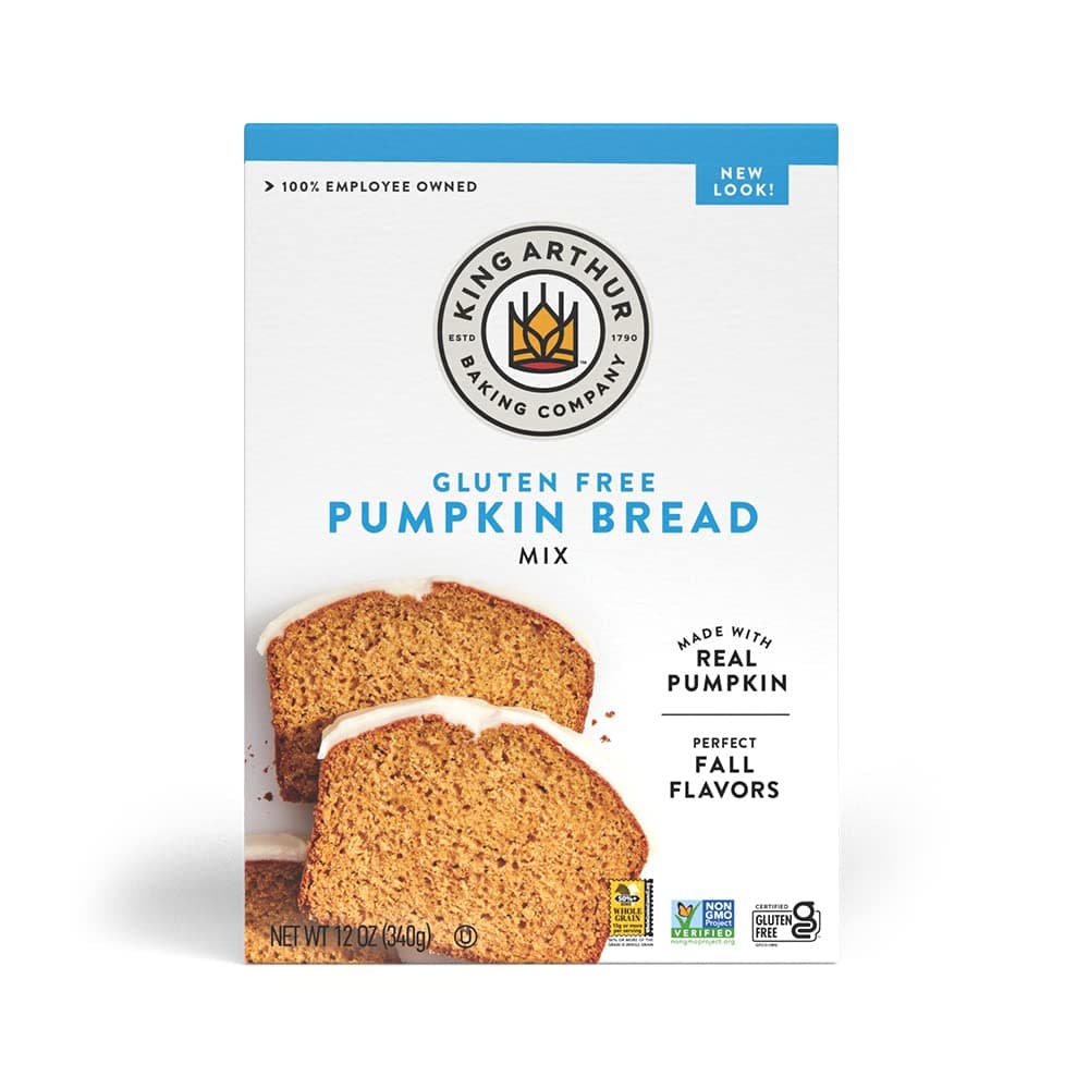 Gluten Free Pumpkin Bread + Muffin Mix, Gluten-Free, Non-GMO Project Verified, Certified Kosher, 12 Ounces