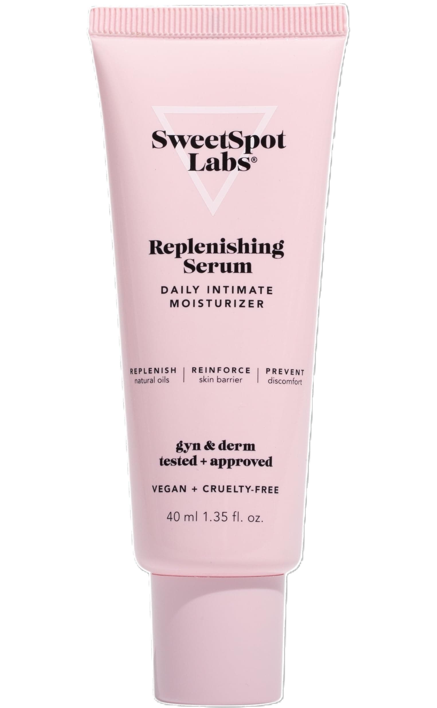 SweetSpot Labs Replenishing Serum, External Vaginal Moisturizer, Perimenopause, Pregnancy and Postpartum Care for Dry Intimate Skin, 1.35 oz
