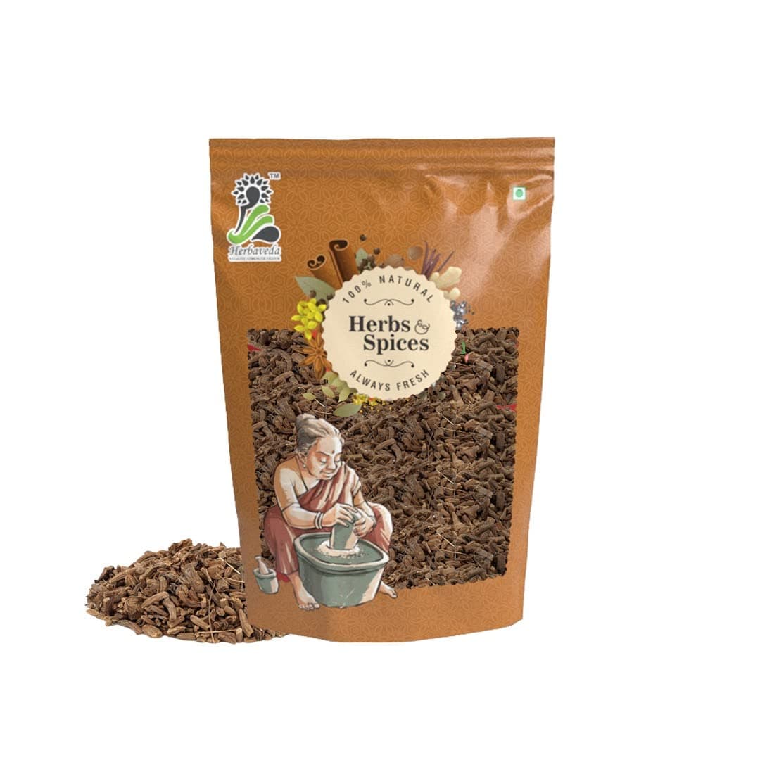 Herbaveda- Valerian Root For tea 50g | For Better sleep | Eases PMS | Reduces stress