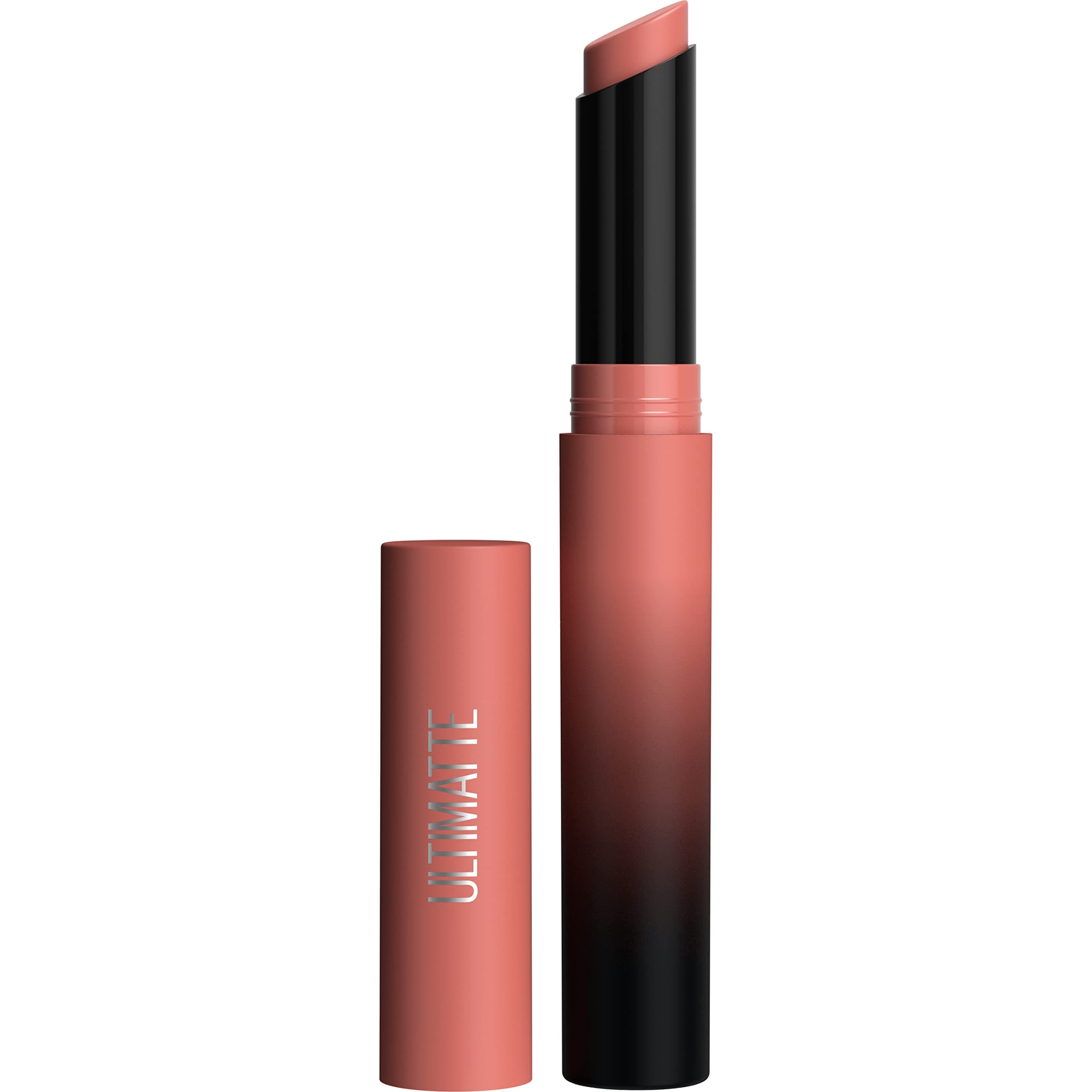 Maybelline New York Color Sensational Ultimatte Matte Lipstick, Non-Drying, Intense Color Pigment, More Stone, Rosey Mauve, 0.06 oz