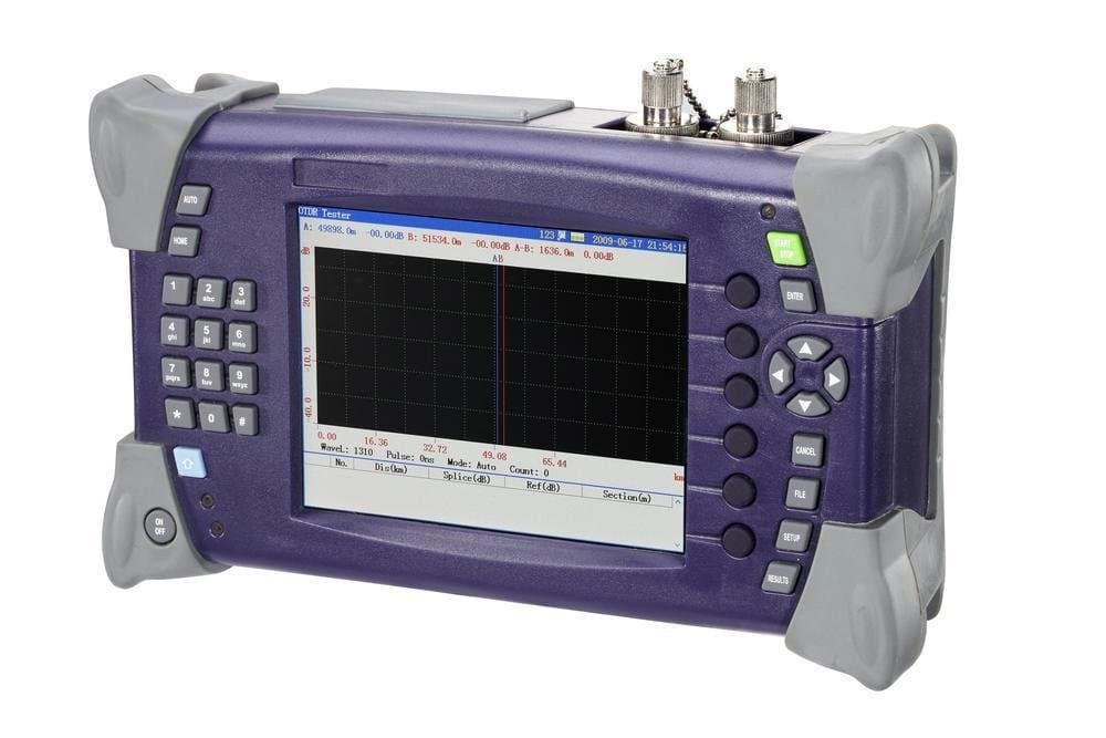 RY-OT1000 Digital Portable Palm OTDR Tester 22/23dB 850nm/1300nm