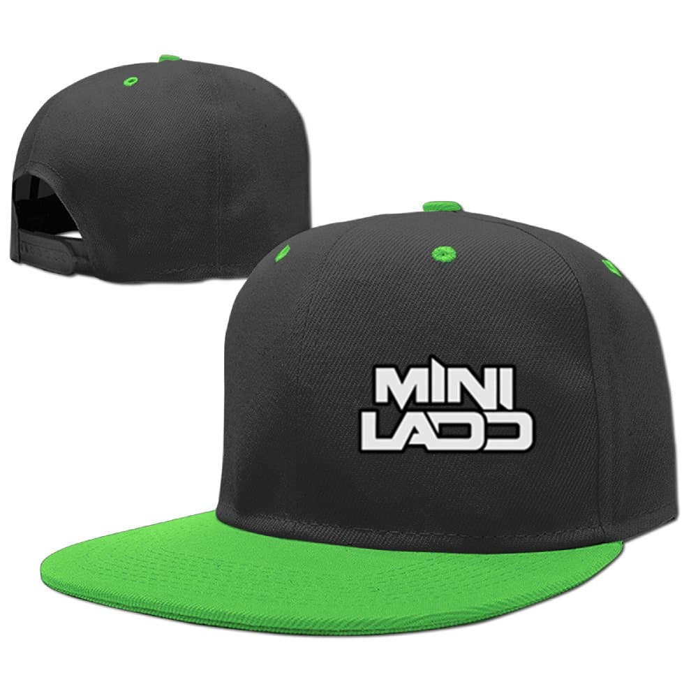 YOUDEE Kid's Mini Ladd Logo Hats Caps KellyGreen