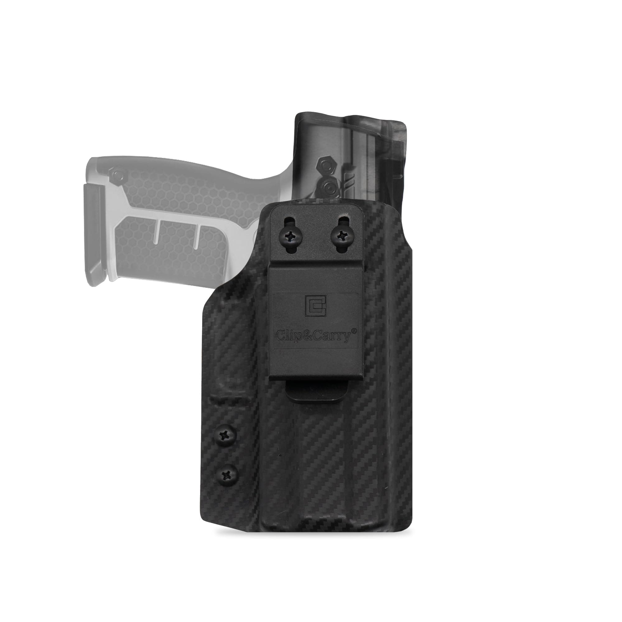 Clip & Carry IWB Kydex Holster for The BYRNA SD/EP Non-Lethal Pepper Launcher - Inside The Waistband Carry - Audible Click Retention - USA Veteran Made