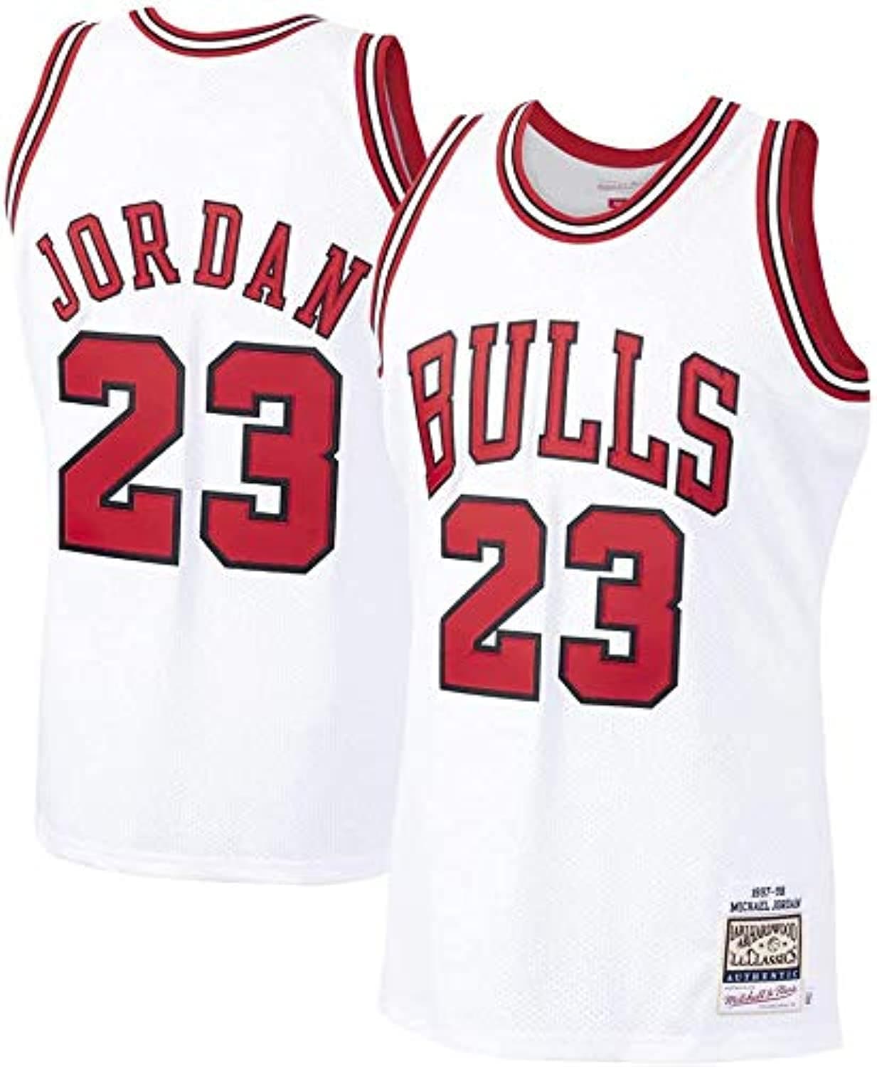 Chicago Bulls NBA Jersey #23 Michael Jordan 1997-98 Retro Sleeveless Comfortable Mesh Embroidered Fresh Breathable Fabric