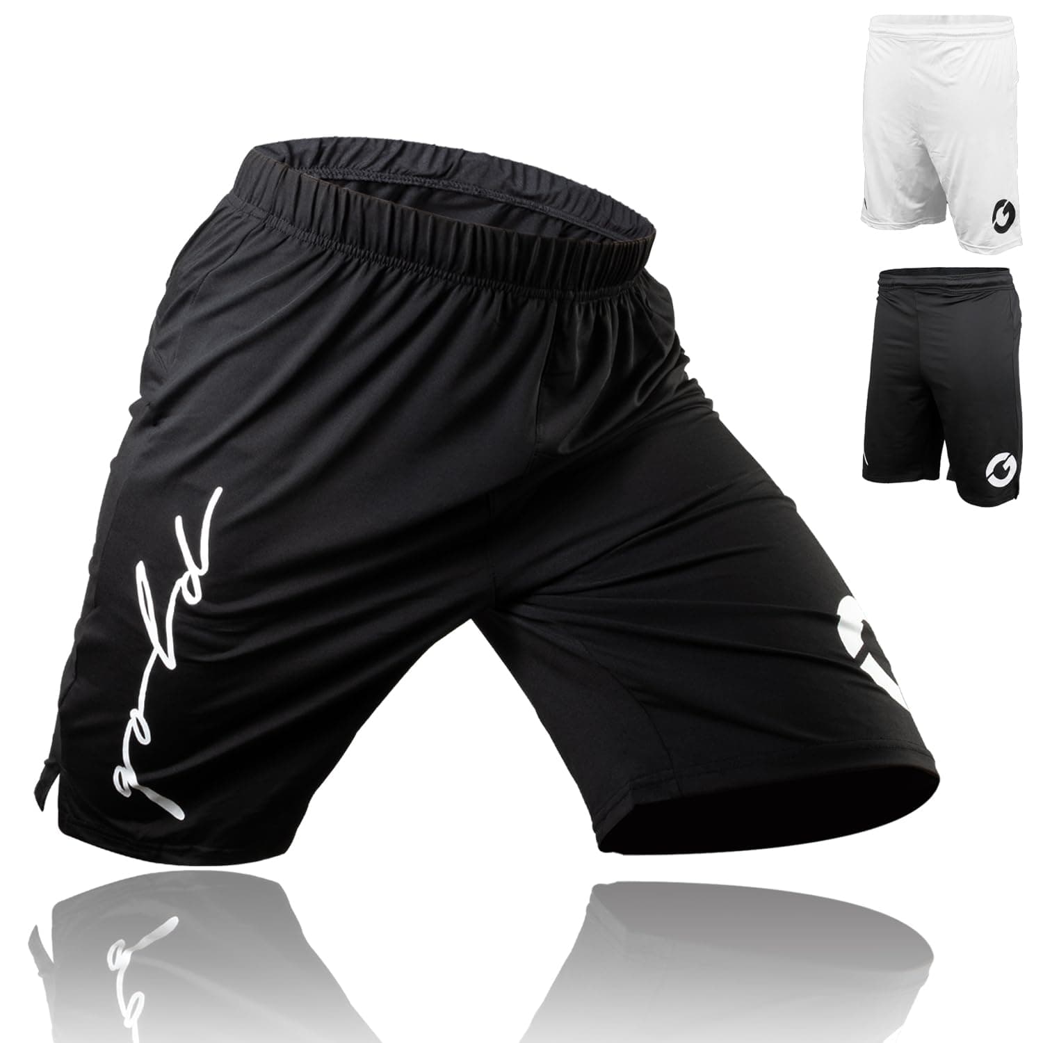 Jiu Jitsu Shorts - IBJJF Approved No Gi Fight Short - for Grappling, MMA, Wrestling, Muay Thai & Boxing