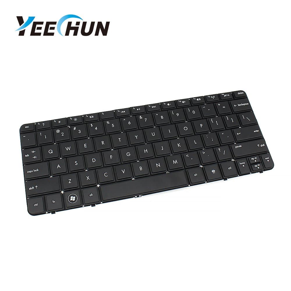 YEECHUN Black US Layout Repalcement Keyboard for HP Mini 1103 110-3500 110-3510NR 110-3530NR 110-3600 110-3700 110-3800 Series Part Number：647569-001