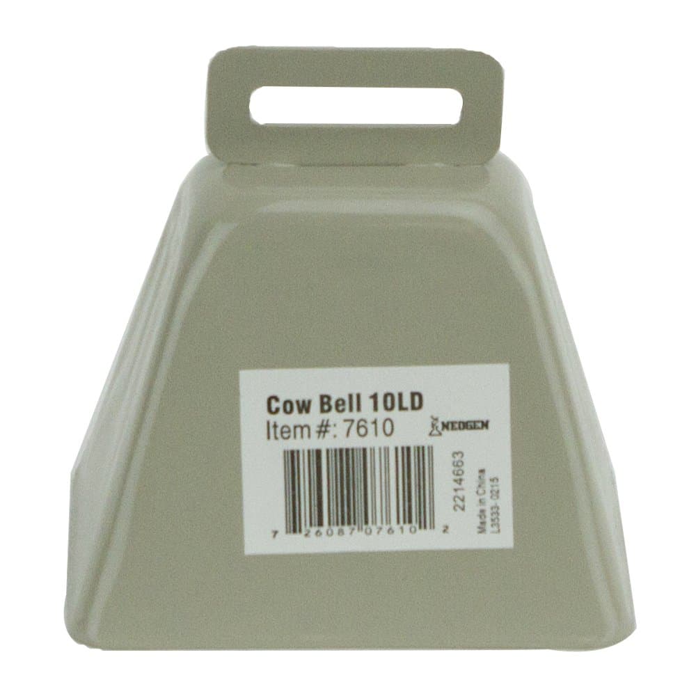 Neogen Ideal Instruments 7610 Cow Bell 10LD Metal Cow Bell