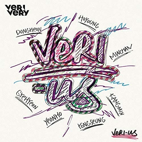 Ardour Van Jellyfish Entertainent VERIVERY - VERI-US [DIY Limited Edition] (1st Mini Album) CD+2Photocards+8Polaroids+Folded Poster