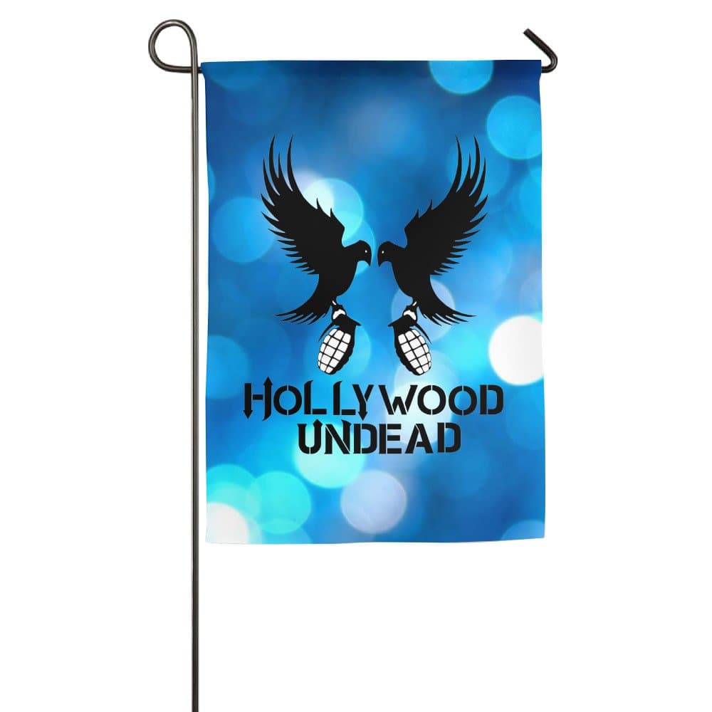 Hollywood Undead American Rap Rock Band House Flags Garden Flag Outdoor Flags