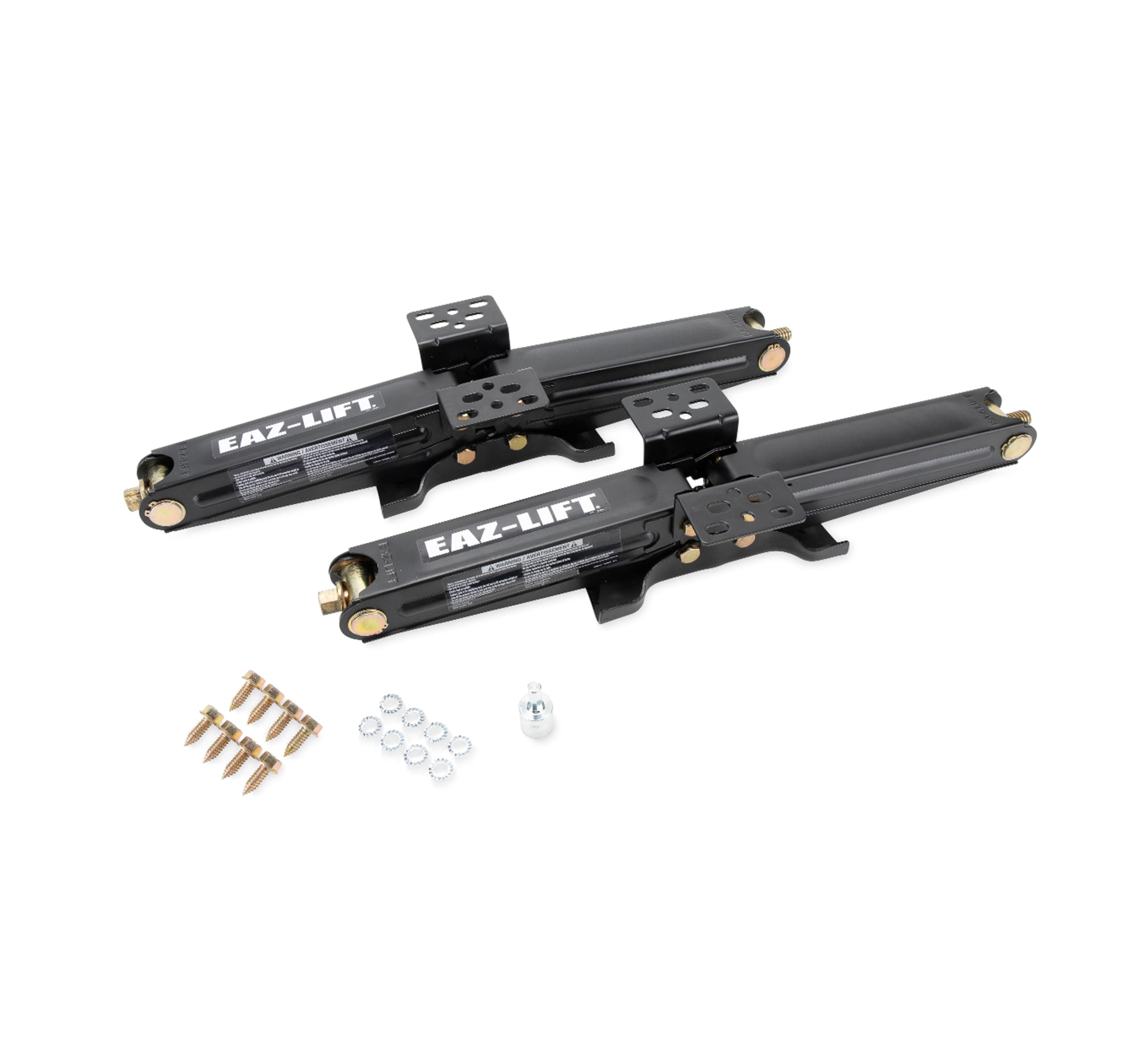 Camco EAZ-Lift 24-inch RV Stabilizing Scissor Jacks, Features a 5,000 lb Load Capacity - Heavy-Duty Steel Construction – Set of 2 (48820)