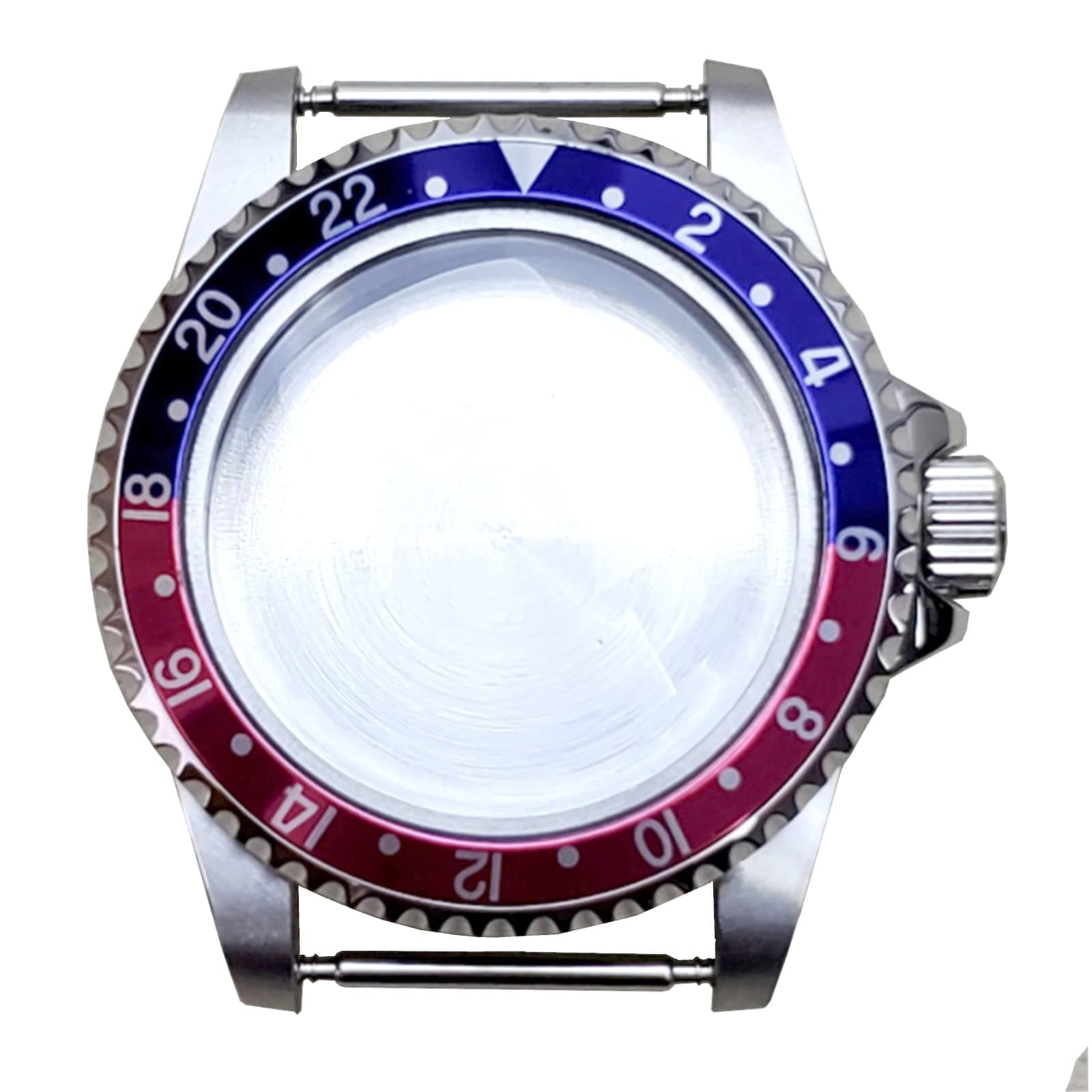 MODJUEGO Watch Case for NH35 NH36 Replacement 39.5MM Stainless Steel Watch Movement Repair Part