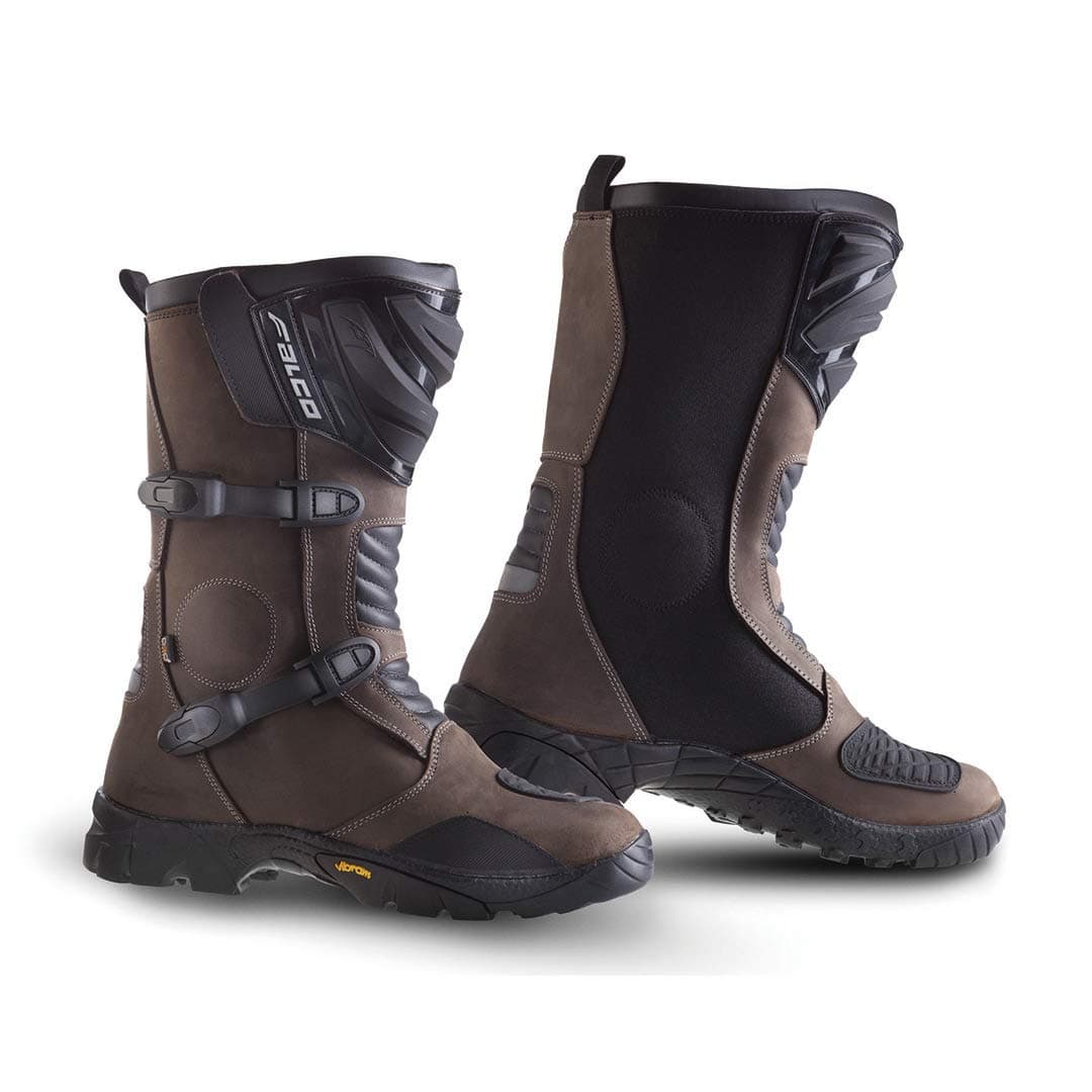 Falco MIXTO 2 ADVENTURE ENDURO TERRAIN MOTORCYCLE BOOTS BROWN 42