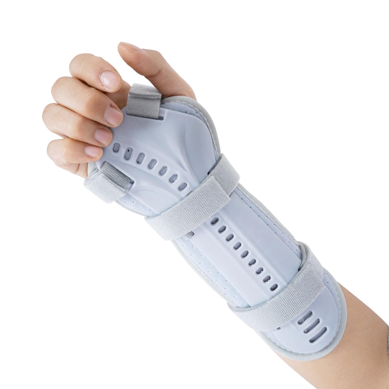 Wrist Fracture Splint,Wrist Brace,for Fractures,Sprains,Pain and Swelling,Arthritis,Tendonitis,Removable Splints for Adult(Right Hand)