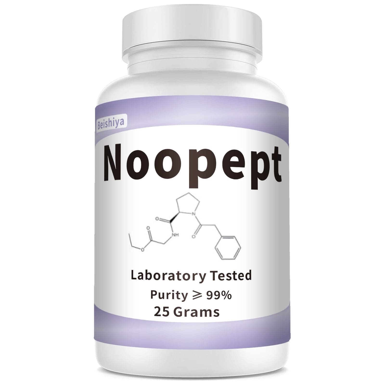 Noopept Powder, Purity 99.9+%, 25 Grams, Raw Powder