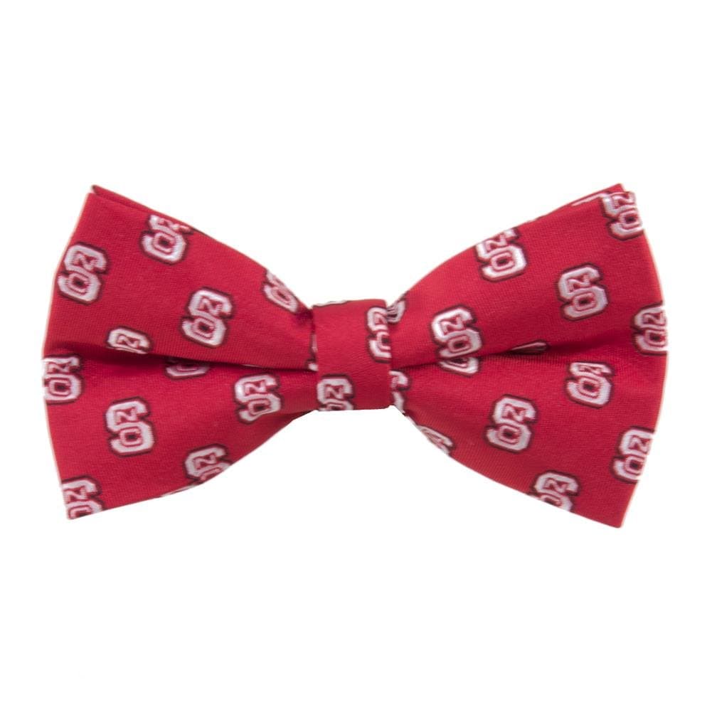 North Carolina State Wolfpack Repeated Logo Bow Tie - College Team