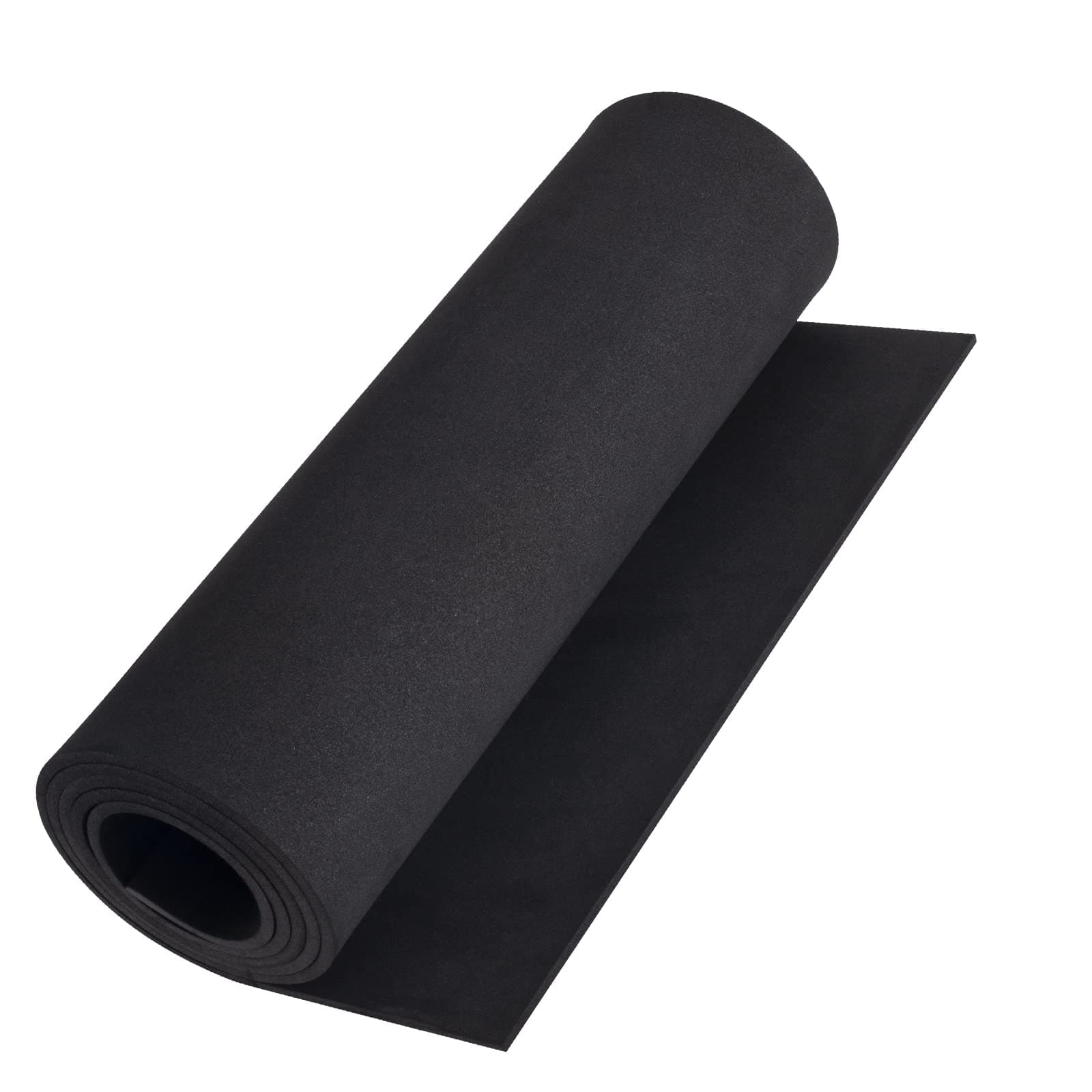 Black 3mm EVA Foam Roll, MEARCOOH 59''x13.9'' Premium Cosplay EVA Craft Foam Sheets, 1PCS Density 86kg/m3 for Cosplay Costume, Crafts, DIY Projects (Black 3mm)