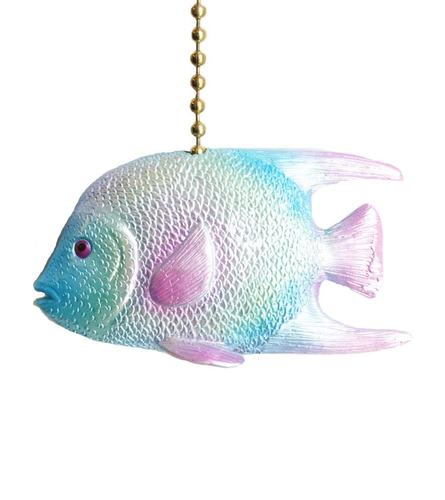 Clementine DesignsClementine Design Tropical Ocean Reef Angel Fish Ceiling Fan Pull