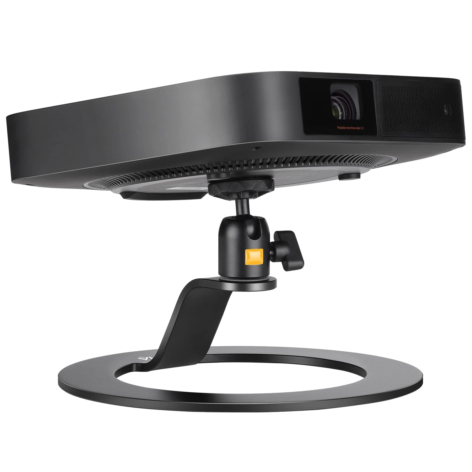 Jusmo Aluminum Desktop Projector Stand With Ballhead Angle Adjustment, Table Stand Adjustable Tilt for Nebula, XGIMI, VANKYO, BenQ, PVO, TMY, AuKing and Most LCD/DLP Video Projectors