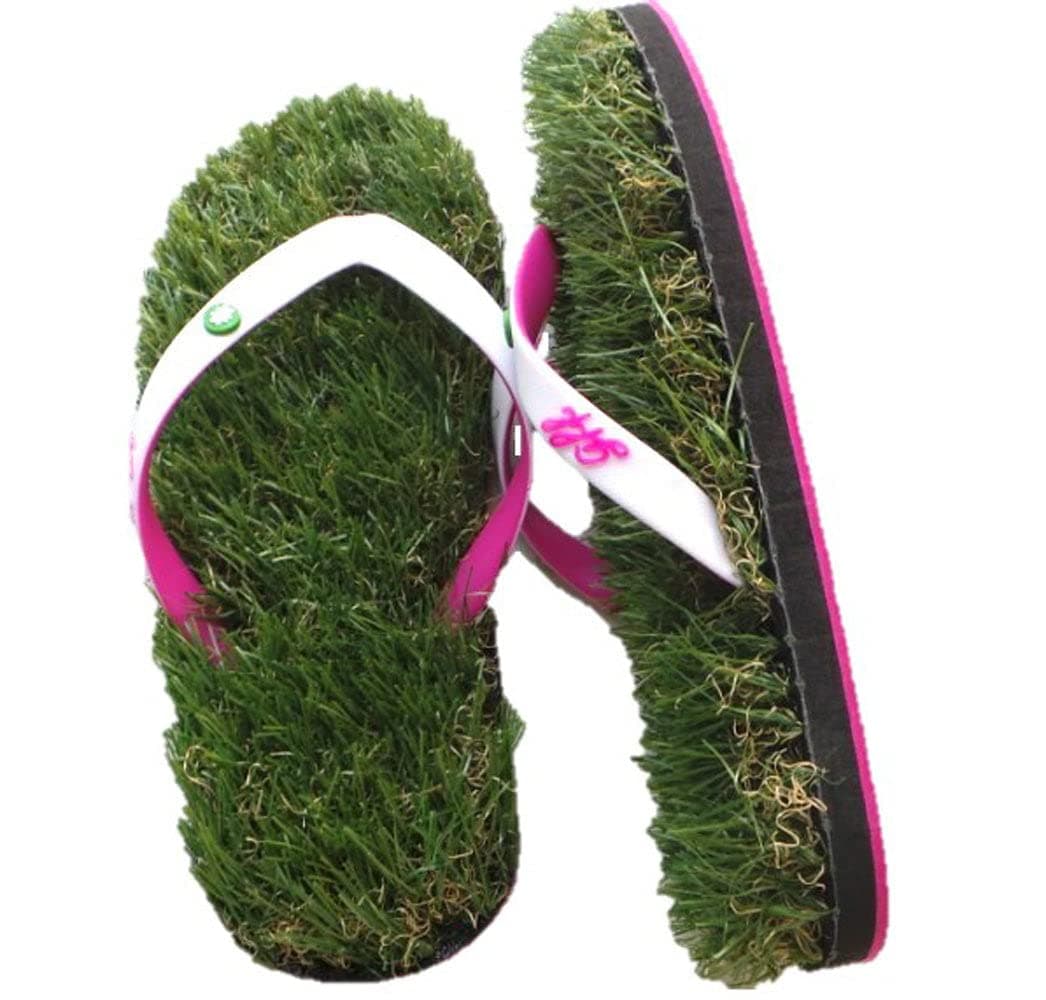 GFF Grass Flip Flopsfor Men/Women/Kids - XS/S/M/L Size Sandal - Camo/Black/Pink Color Slippers