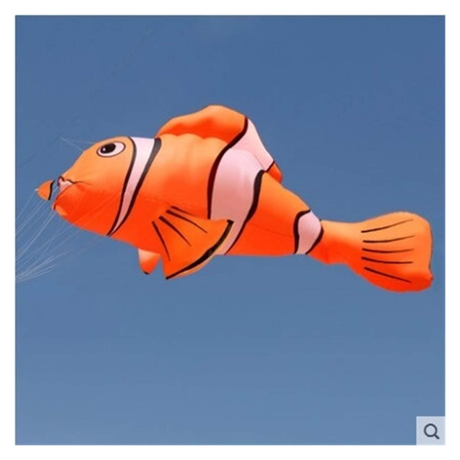 SuoSuo LZWJD Nylon Cloth 2.45M Power Fish Windsock For Pilot kites and Outdoor Flying Kite Festival (Color : Yellow)