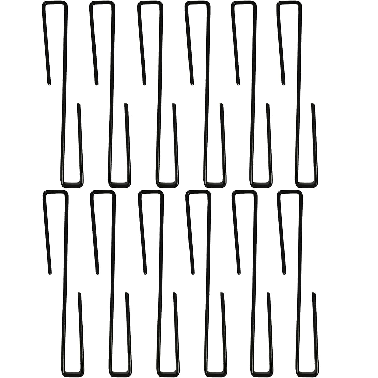 SAFETY STORAGE Handgun Hanger - Made in USA - Original Gun Safe Pistol Hanger - Organizer Hooks for Safe, Shelf, Rack, Cabinet or Display - Vinyl Coated American Steel